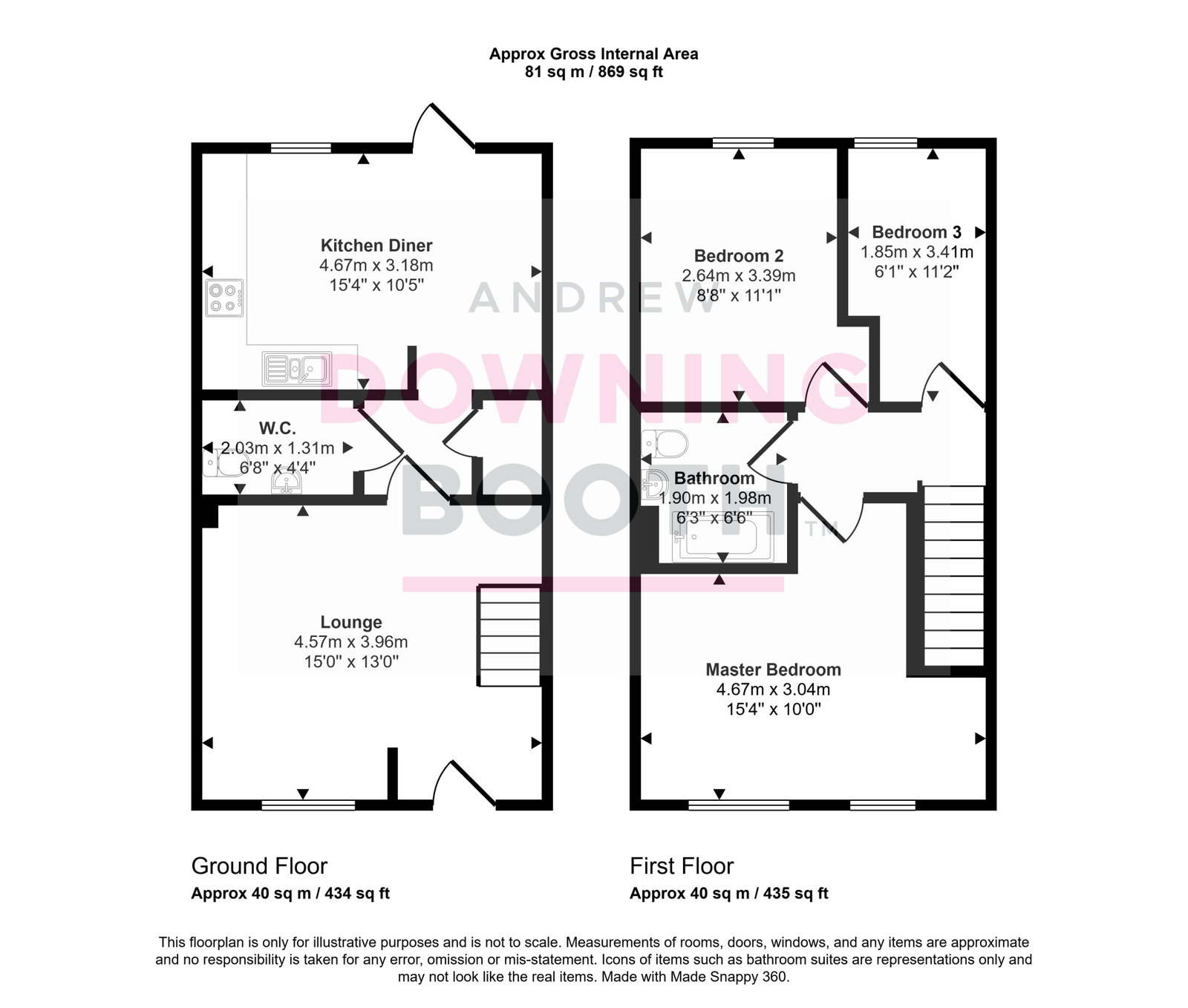 7, Raby Drive, Lichfield floorplan