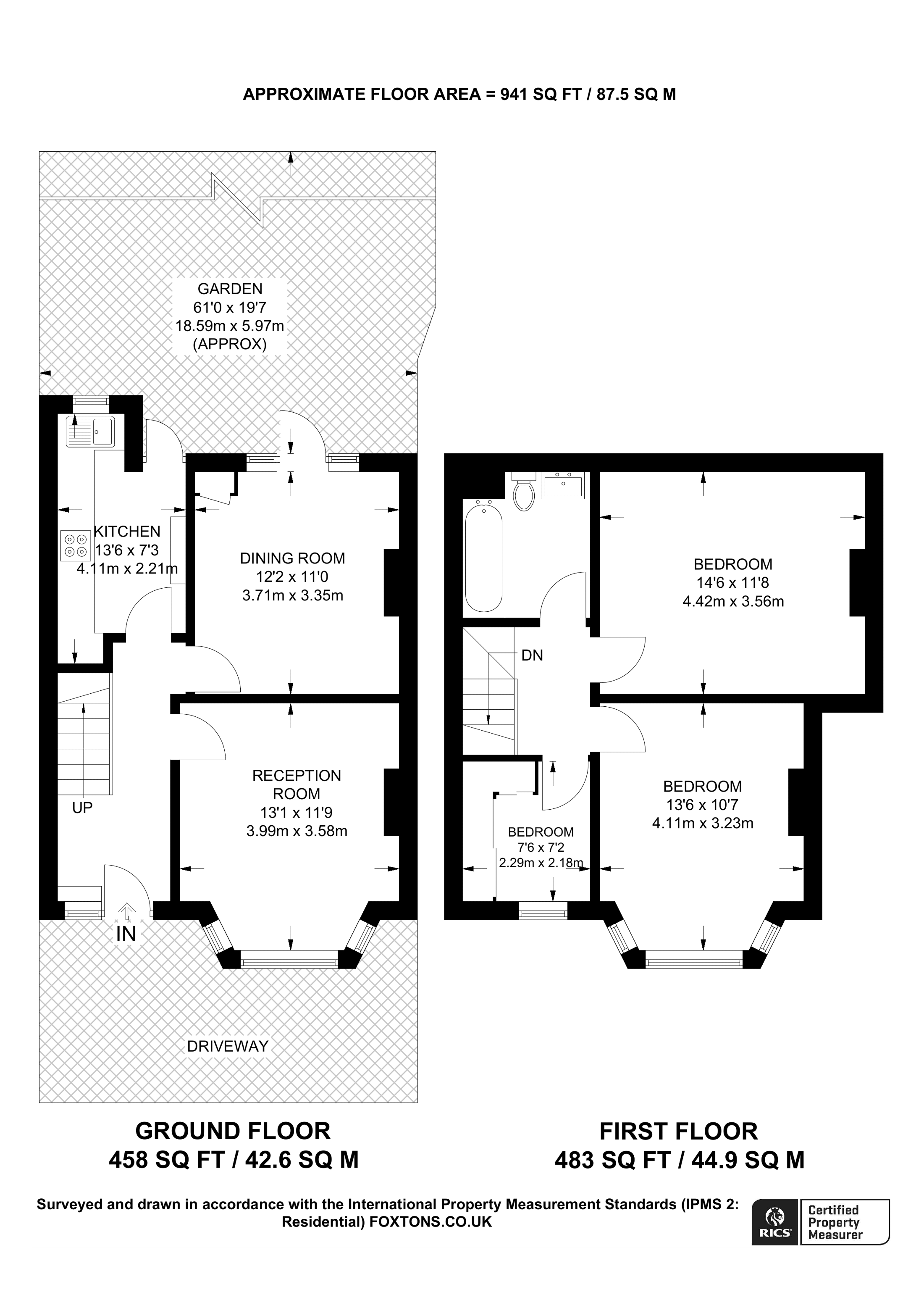 Kenwyn Drive, Nw10, Dollis Hill, London NW2, 3 bedroom terraced house