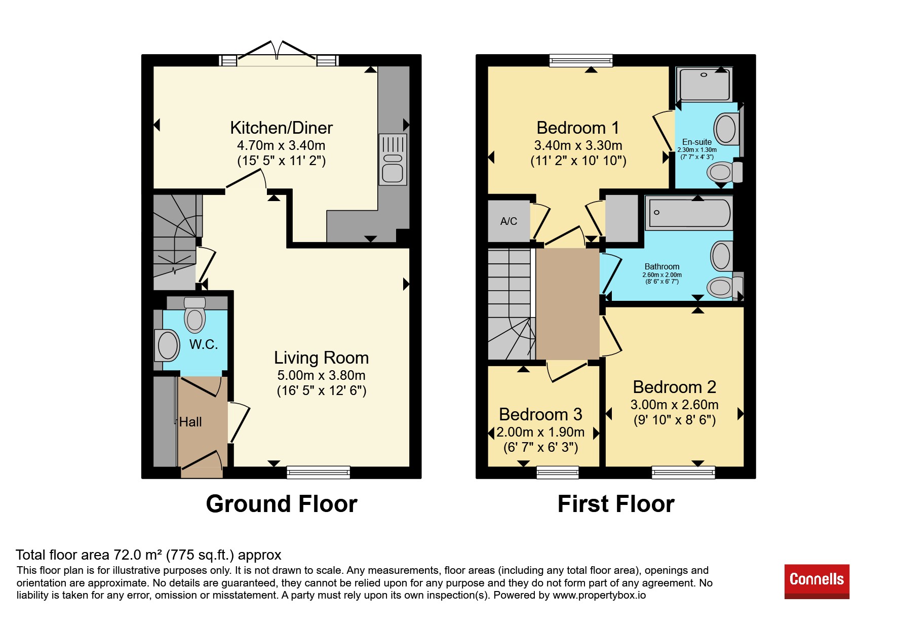 70, Hadrian Crescent, LEIGHTON BUZZARD floorplan