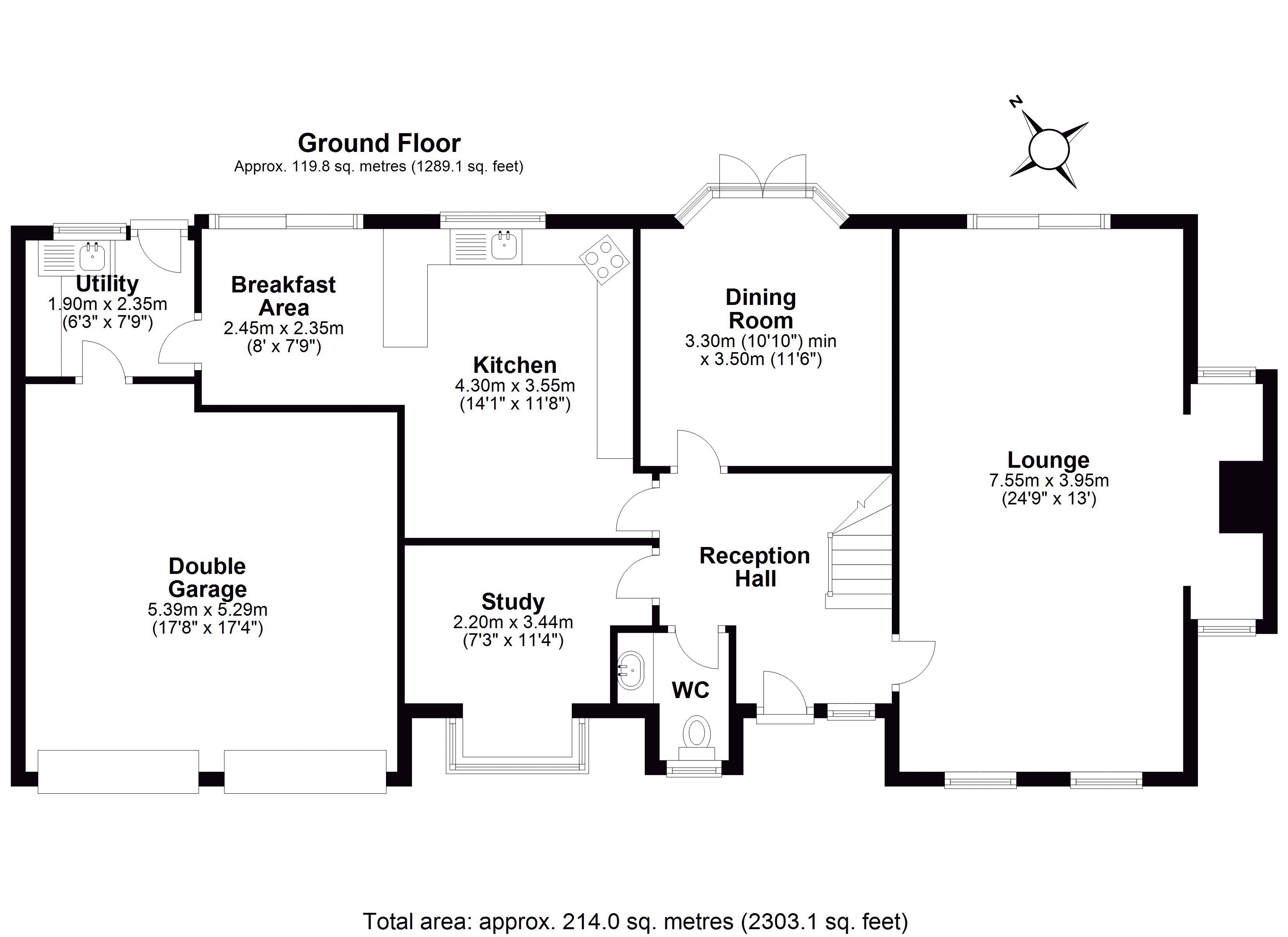 5 Bedrooms Detached house for sale in Sulby Drive, Leegomery, Telford TF1