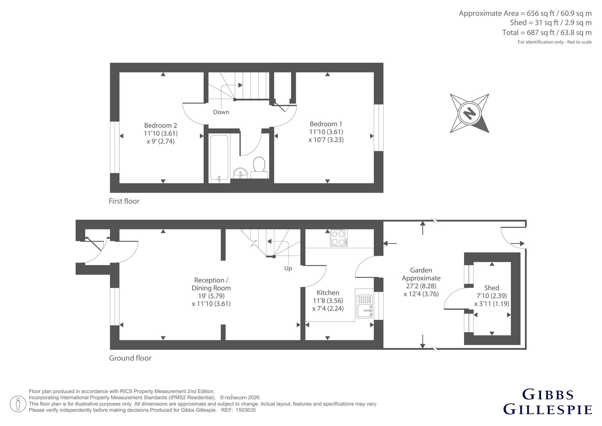 6, Sawyers Lawn, Ealing floorplan