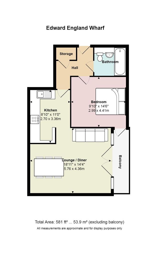 1 Bedrooms Flat for sale in Lloyd George Avenue, Cardiff CF10