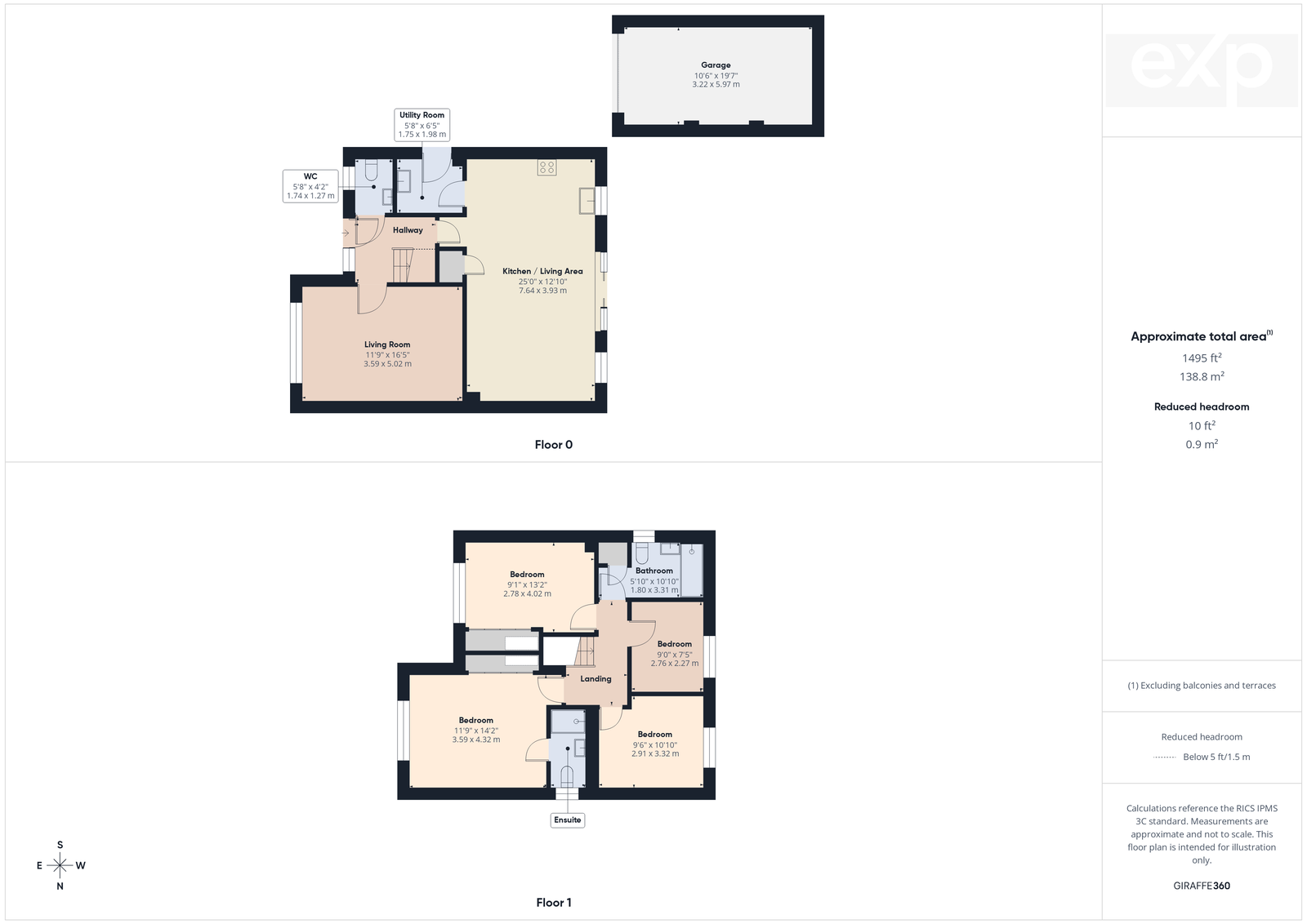 27 The Timbers, Halling, Rochester floorplan