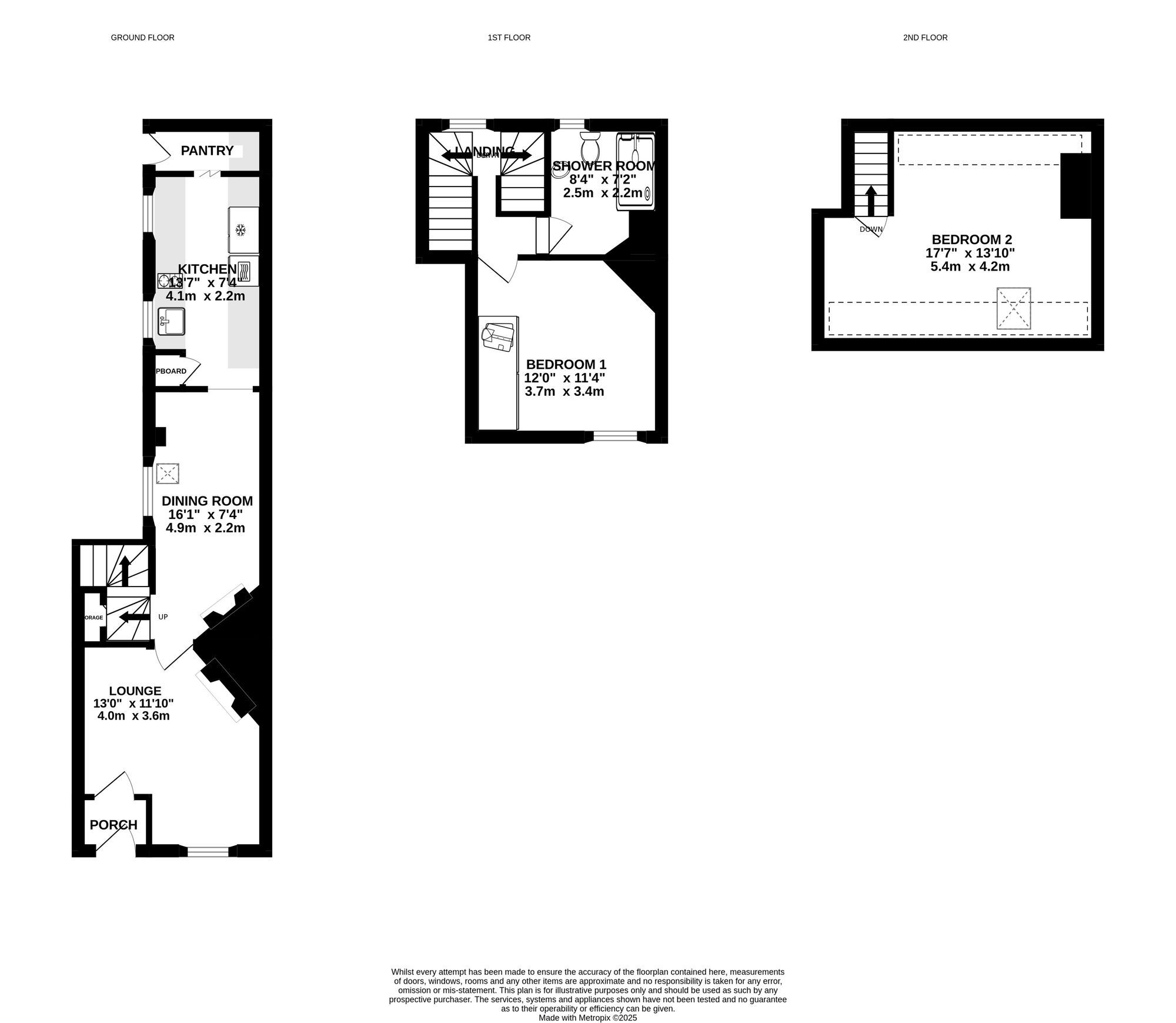 16 Newport Street, Tiverton floorplan