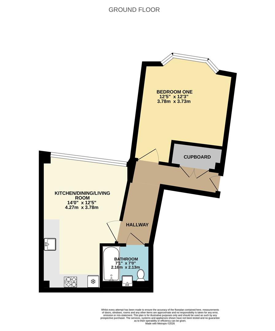 39 Sea Road, Westgate-On-Sea floorplan