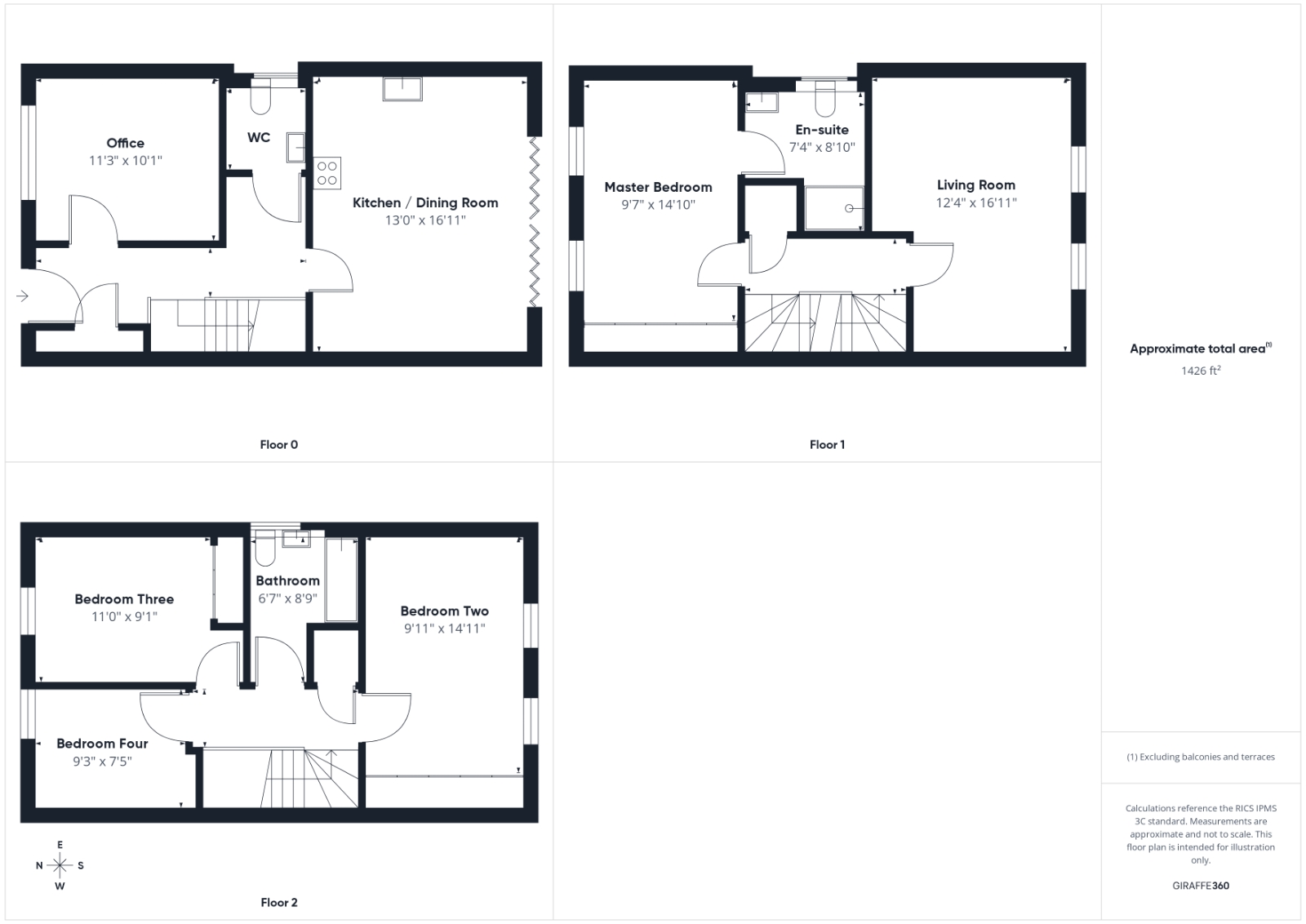 12, Folly Hill Gardens, Maidenhead floorplan
