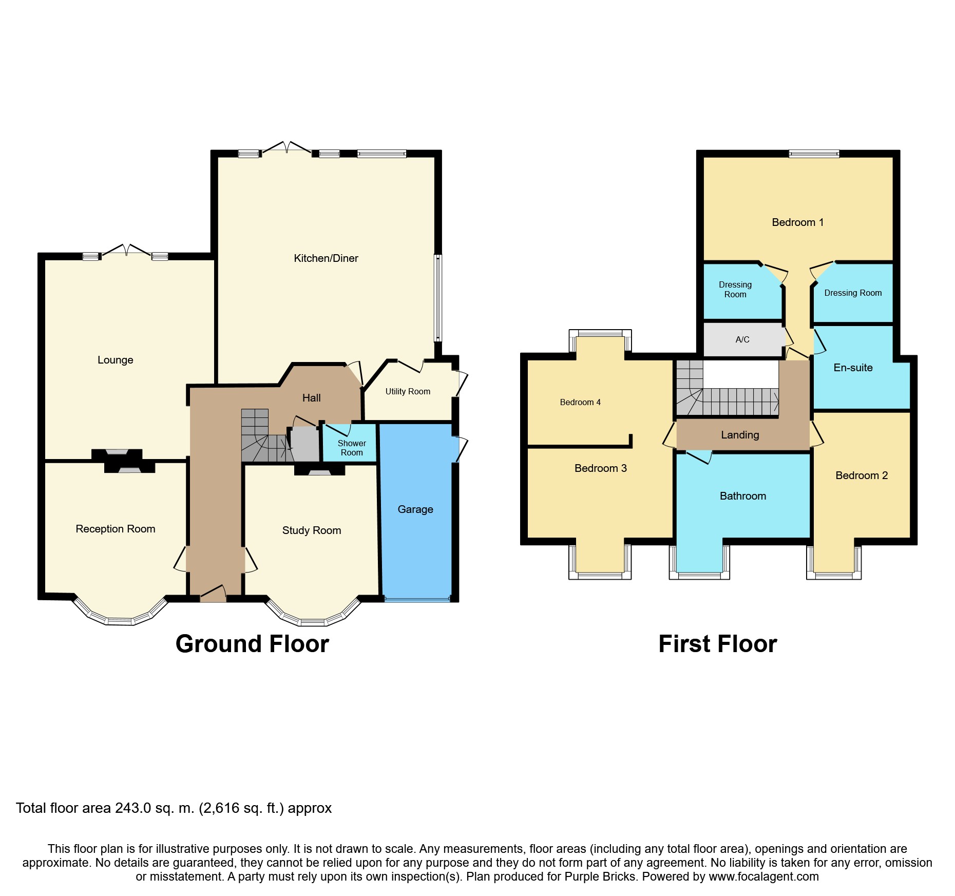 4 Bedrooms Detached bungalow for sale in Town Lane, Benington SG2