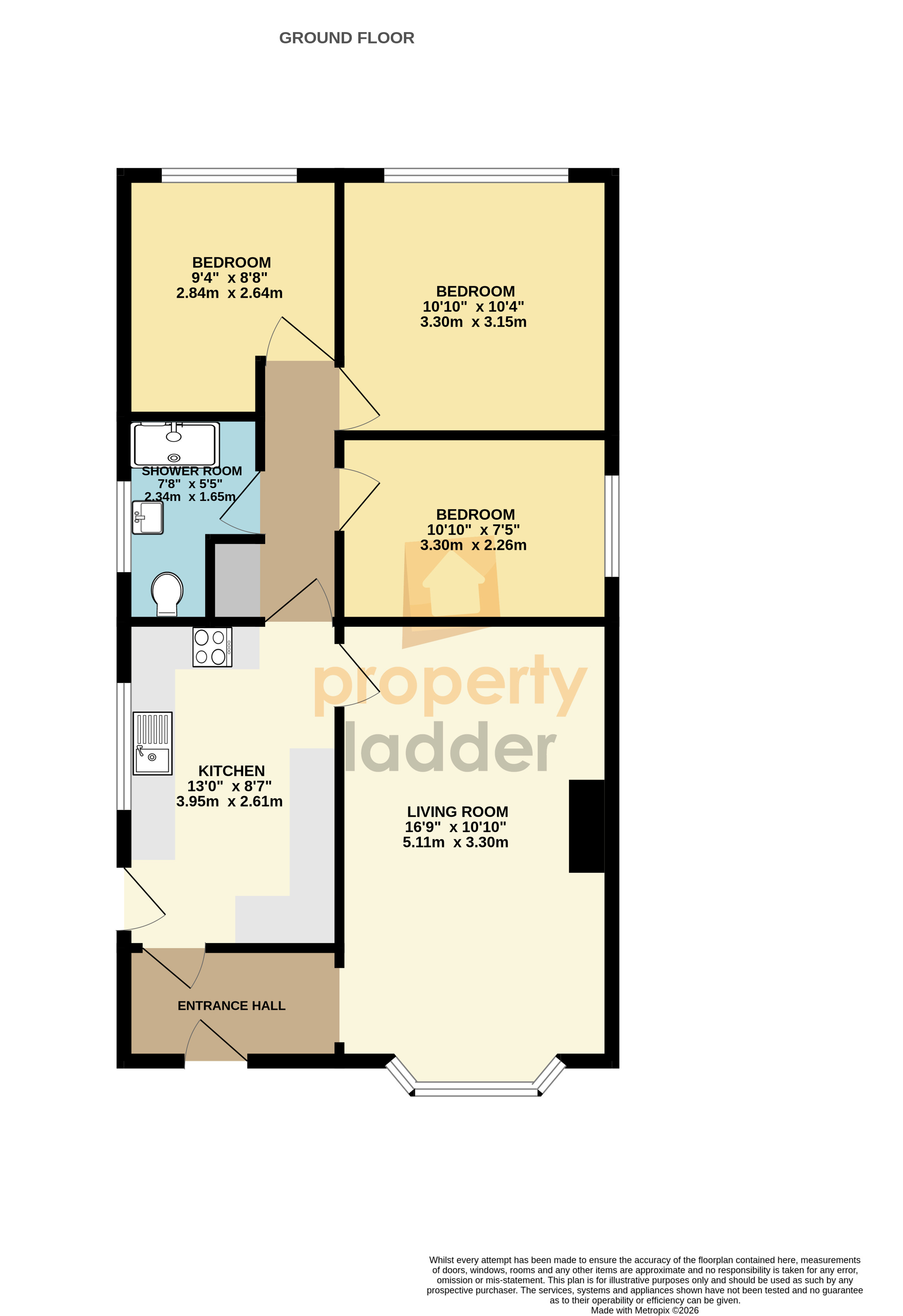 34, Steepgreen Close, Norwich floorplan