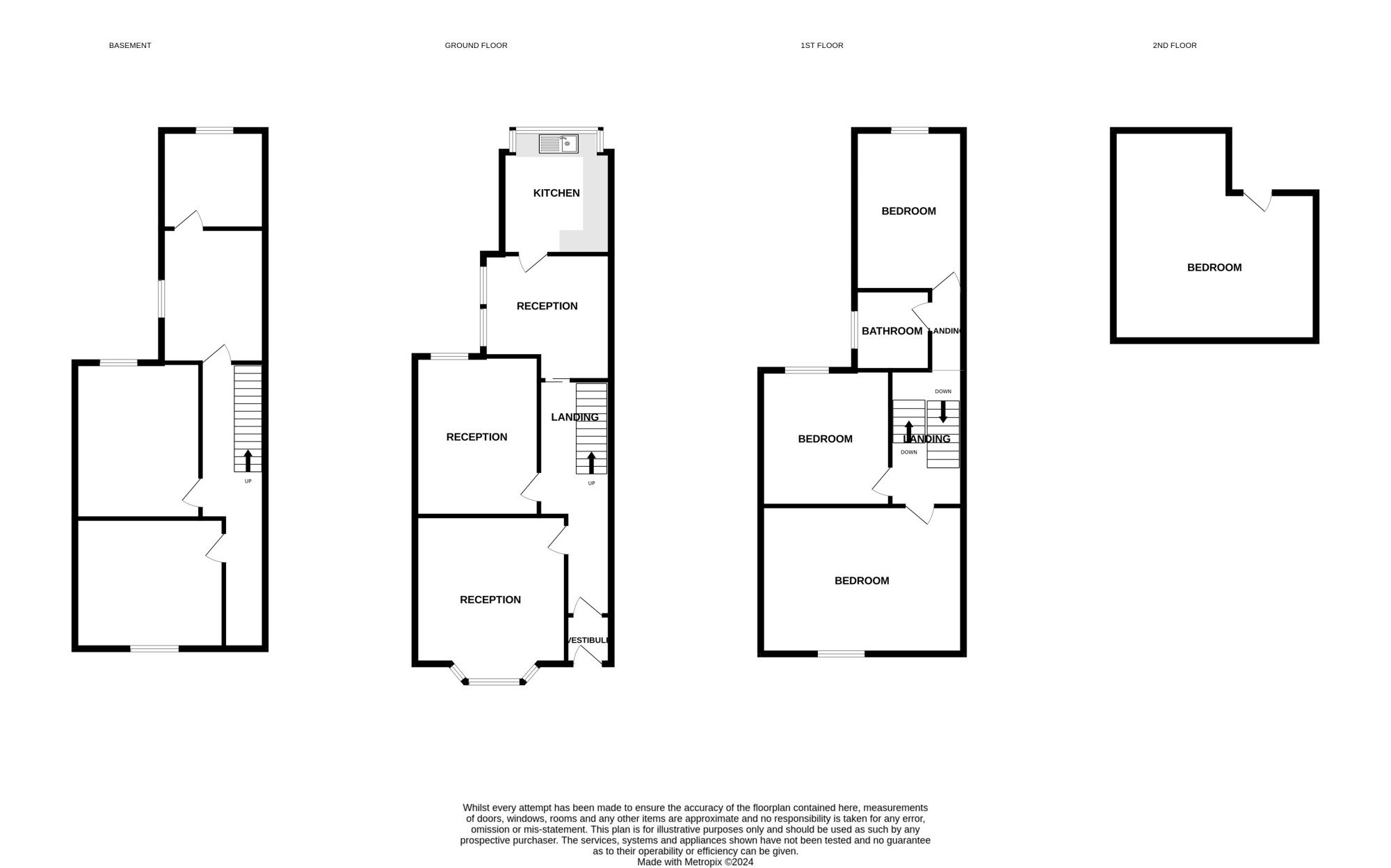 7, Cliff Street, Preston floorplan