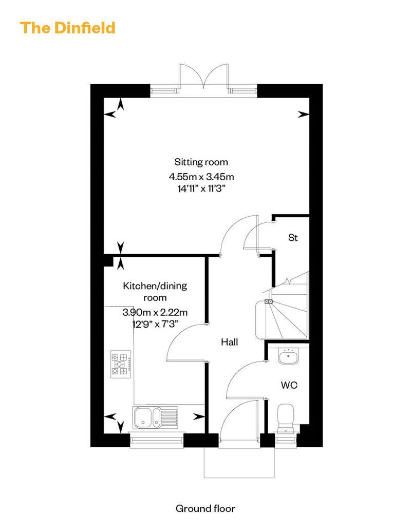 Aston Clinton Road, Weston Turville, Aylesbury HP22, 2 bedroom semidetached house for sale