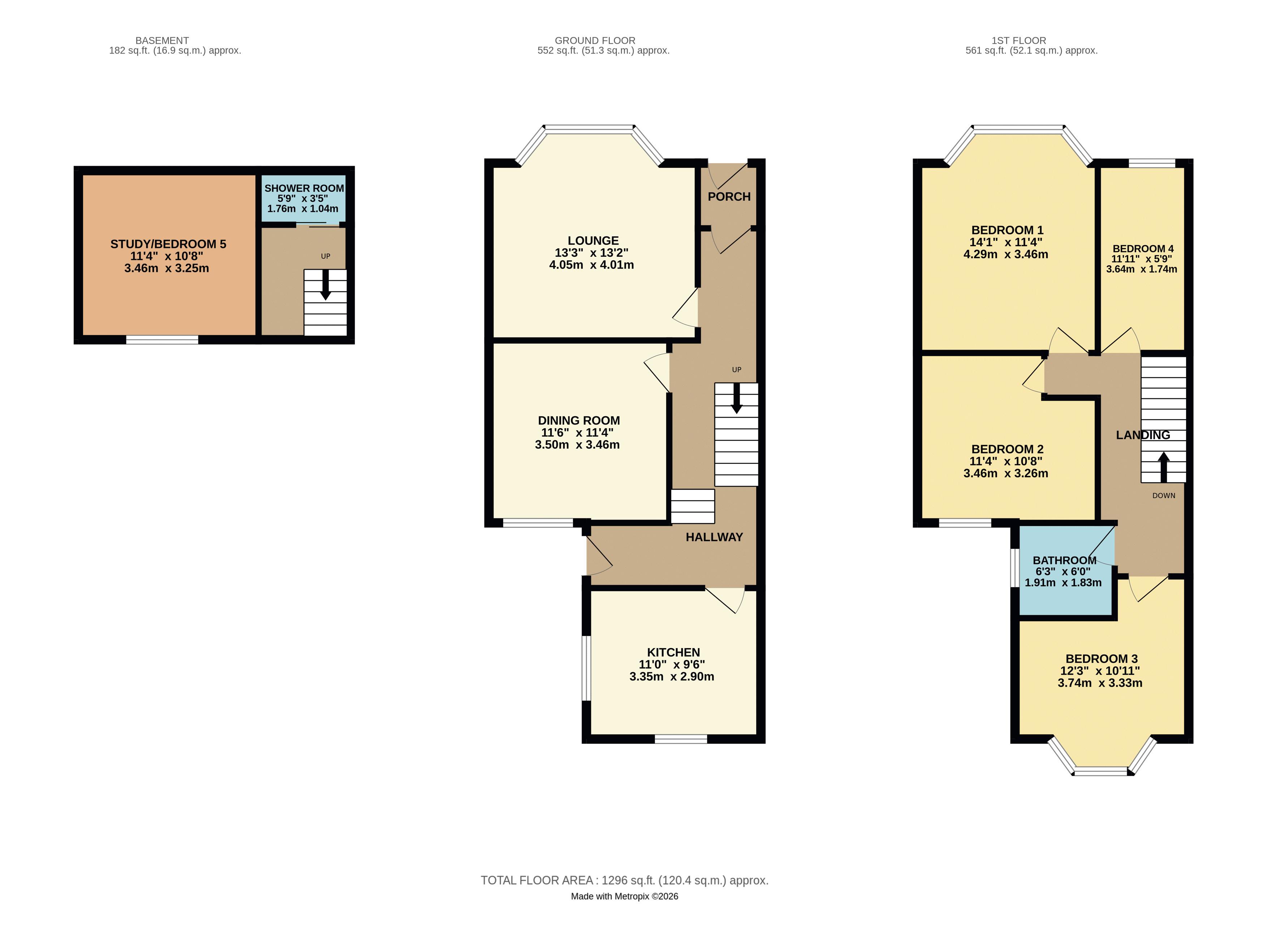 122, Beaumont Road, Plymouth floorplan