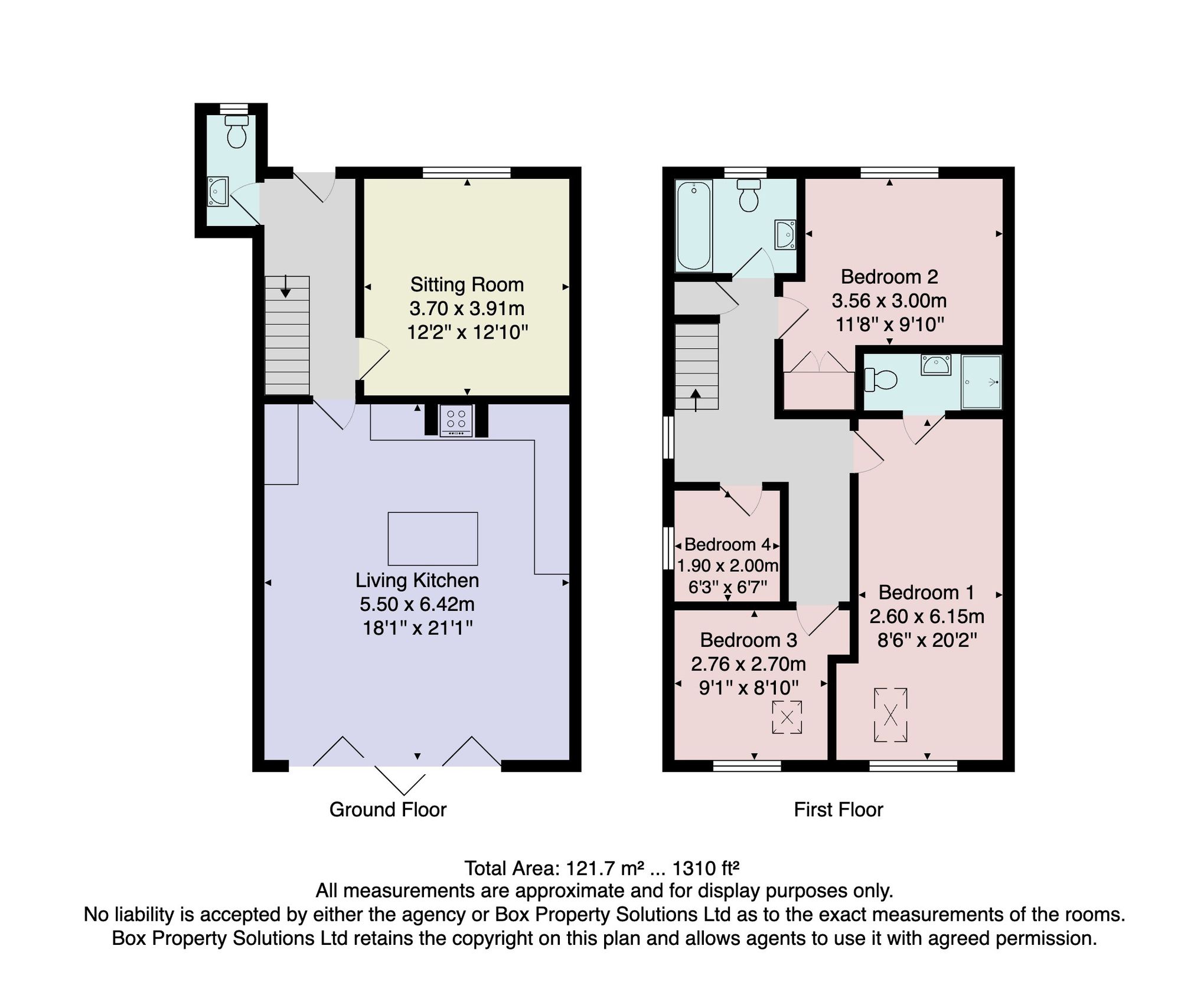 85 Arthurs Avenue, Harrogate floorplan