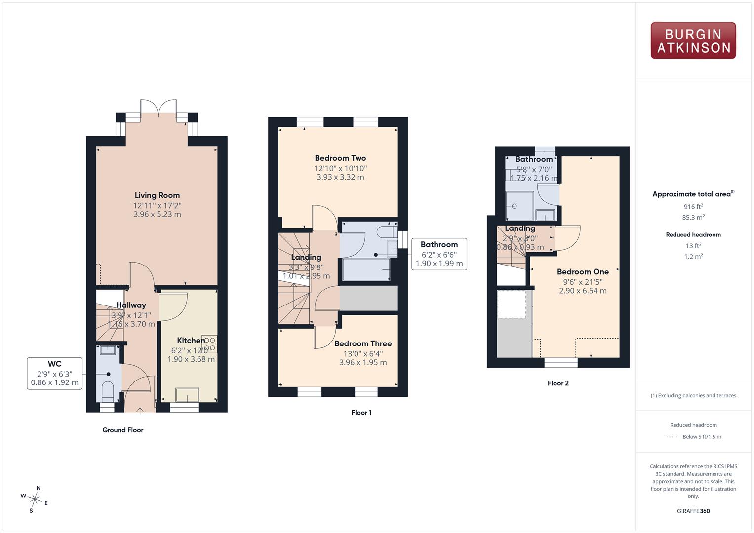 60, Burleigh Court, Tuxford floorplan