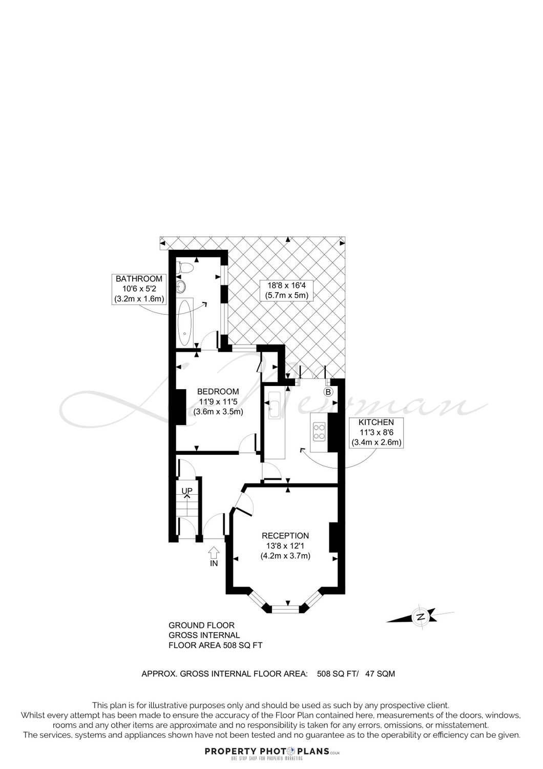 Abdale Road, London floorplan