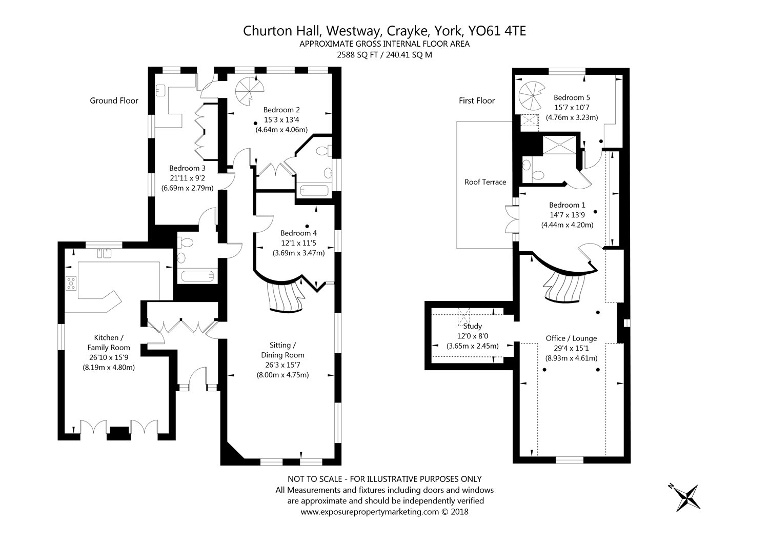 4 Bedrooms Detached house for sale in Westway, Crayke, York YO61