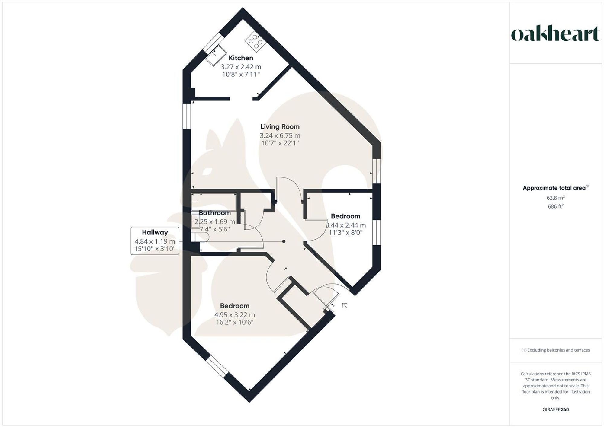 22 Salamanca Way, Colchester floorplan