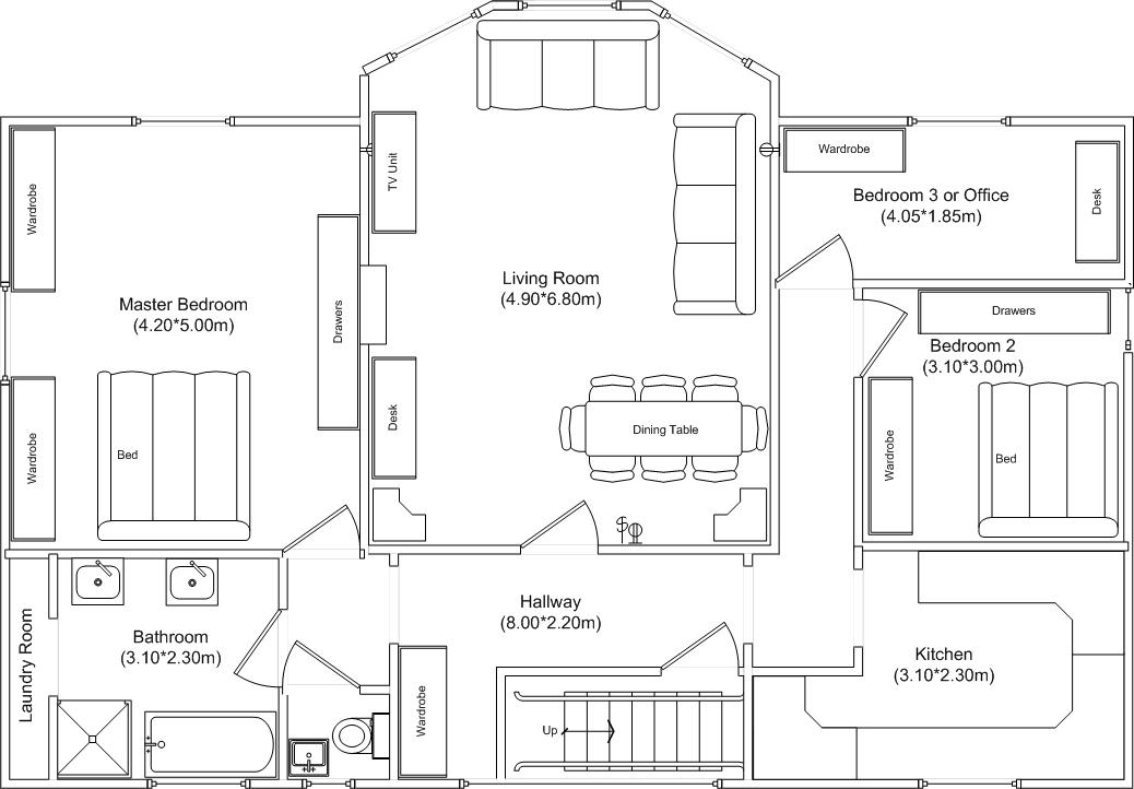 3 Bedrooms Flat to rent in Rosehill, Hampton TW12