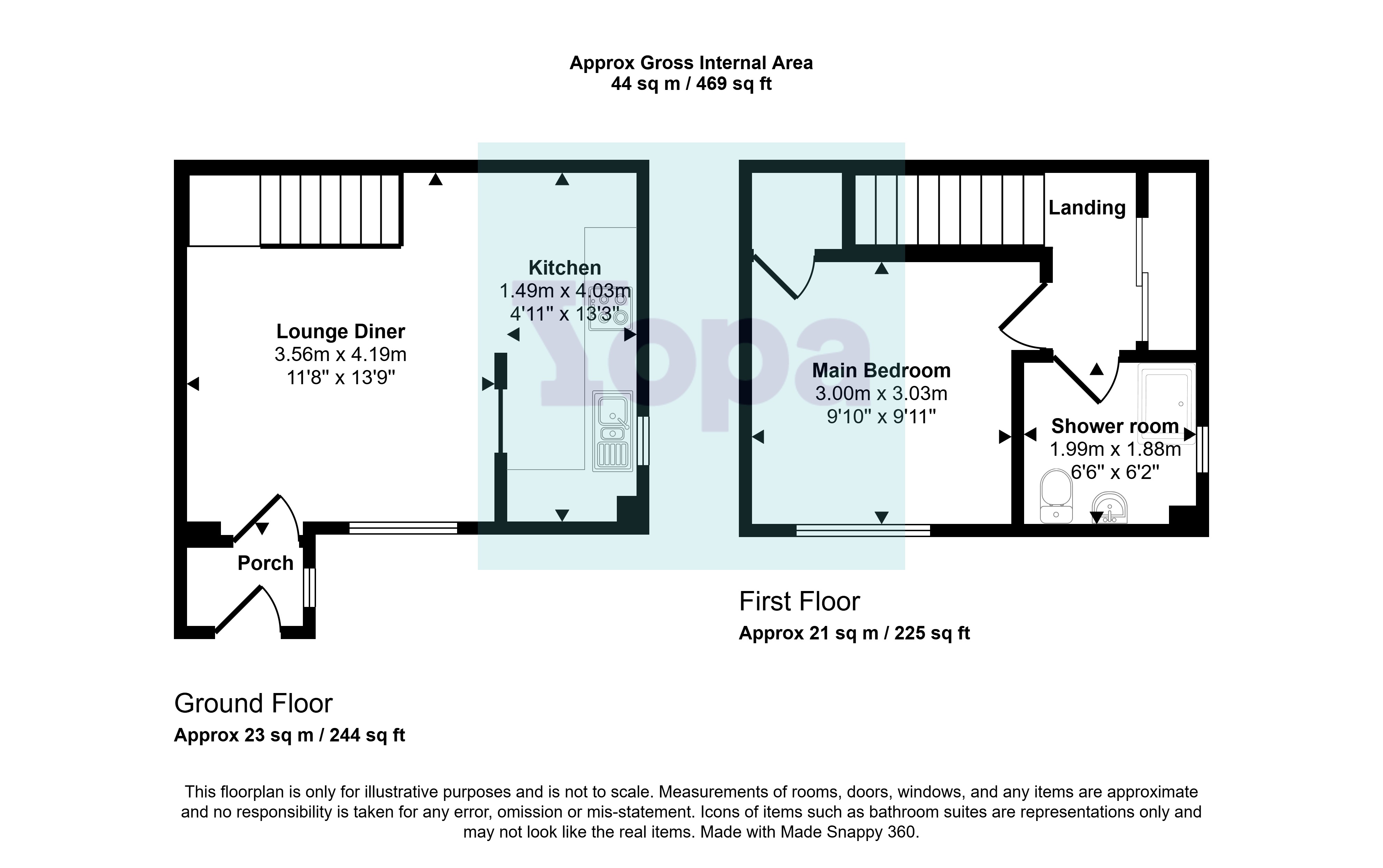 22, The Bentleys, Southend-on-sea floorplan