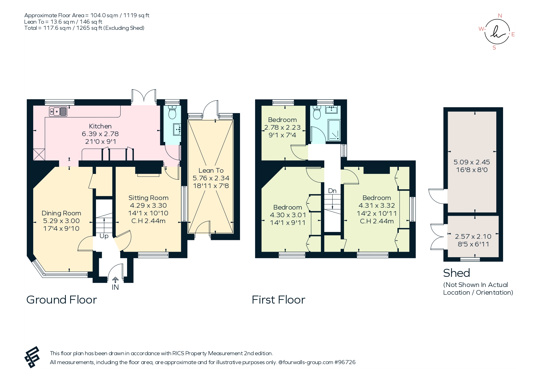 2, Brookshill Avenue, Harrow floorplan