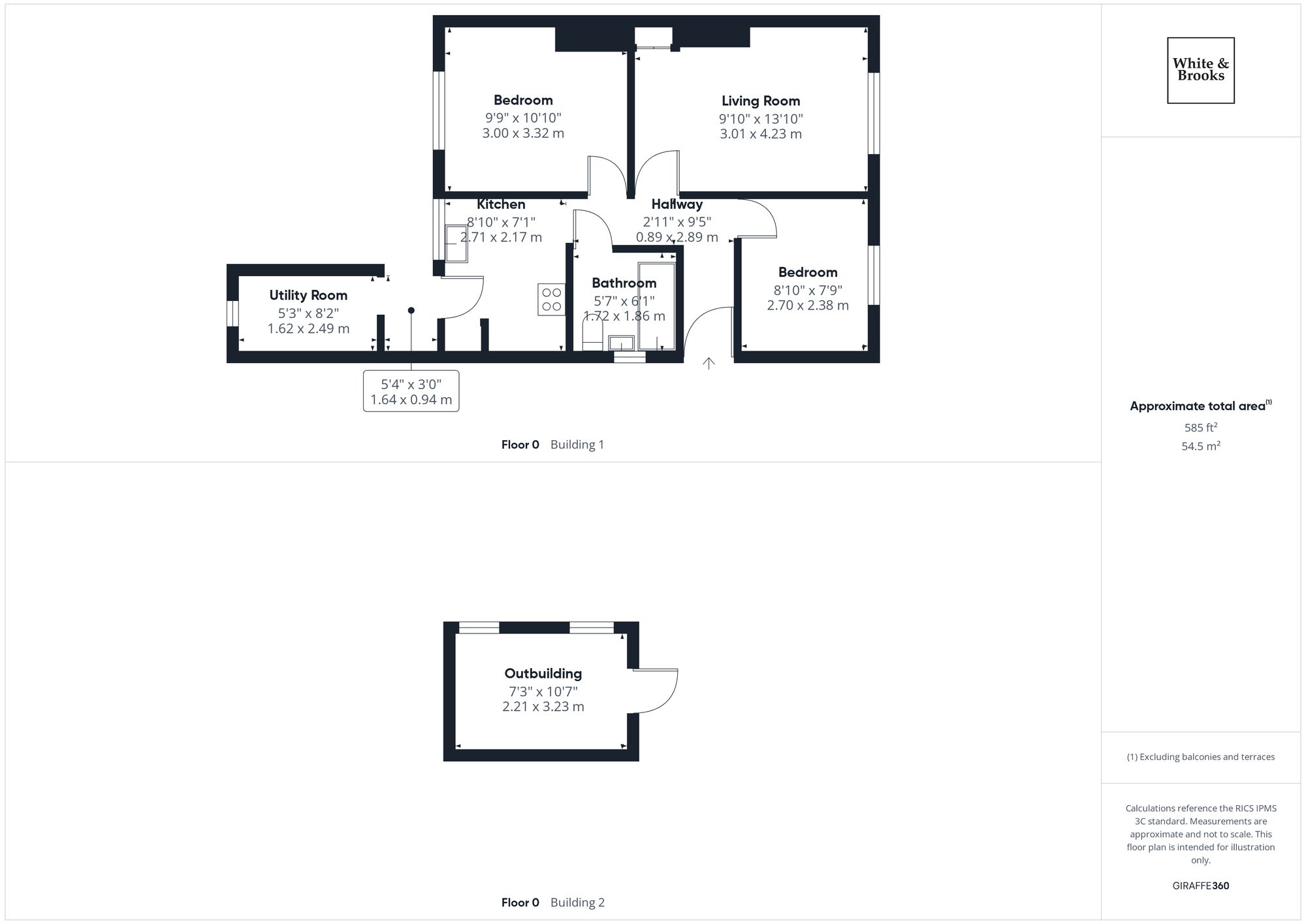 1 Farne Close, Chichester floorplan