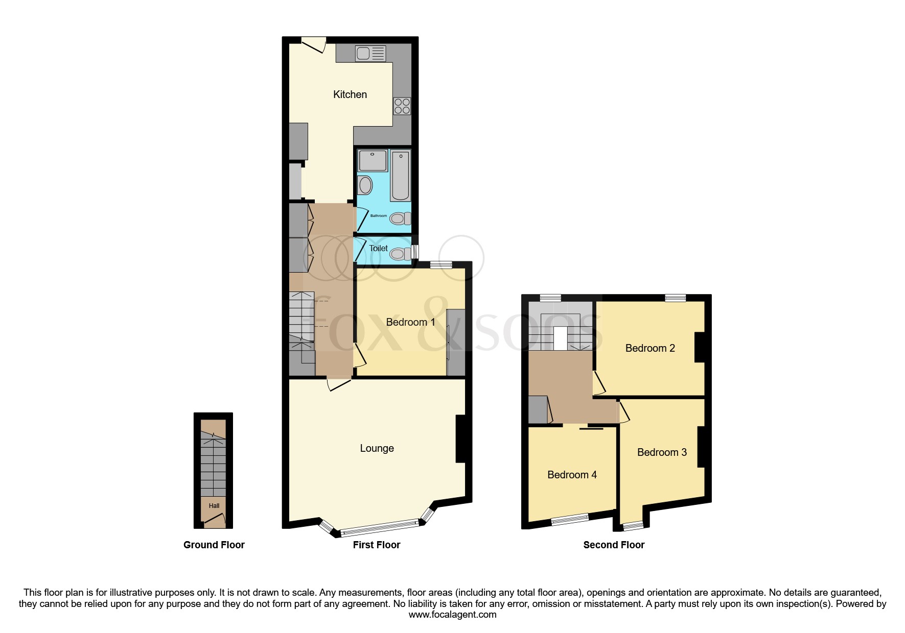 85, Seabourne Road, Bournemouth floorplan