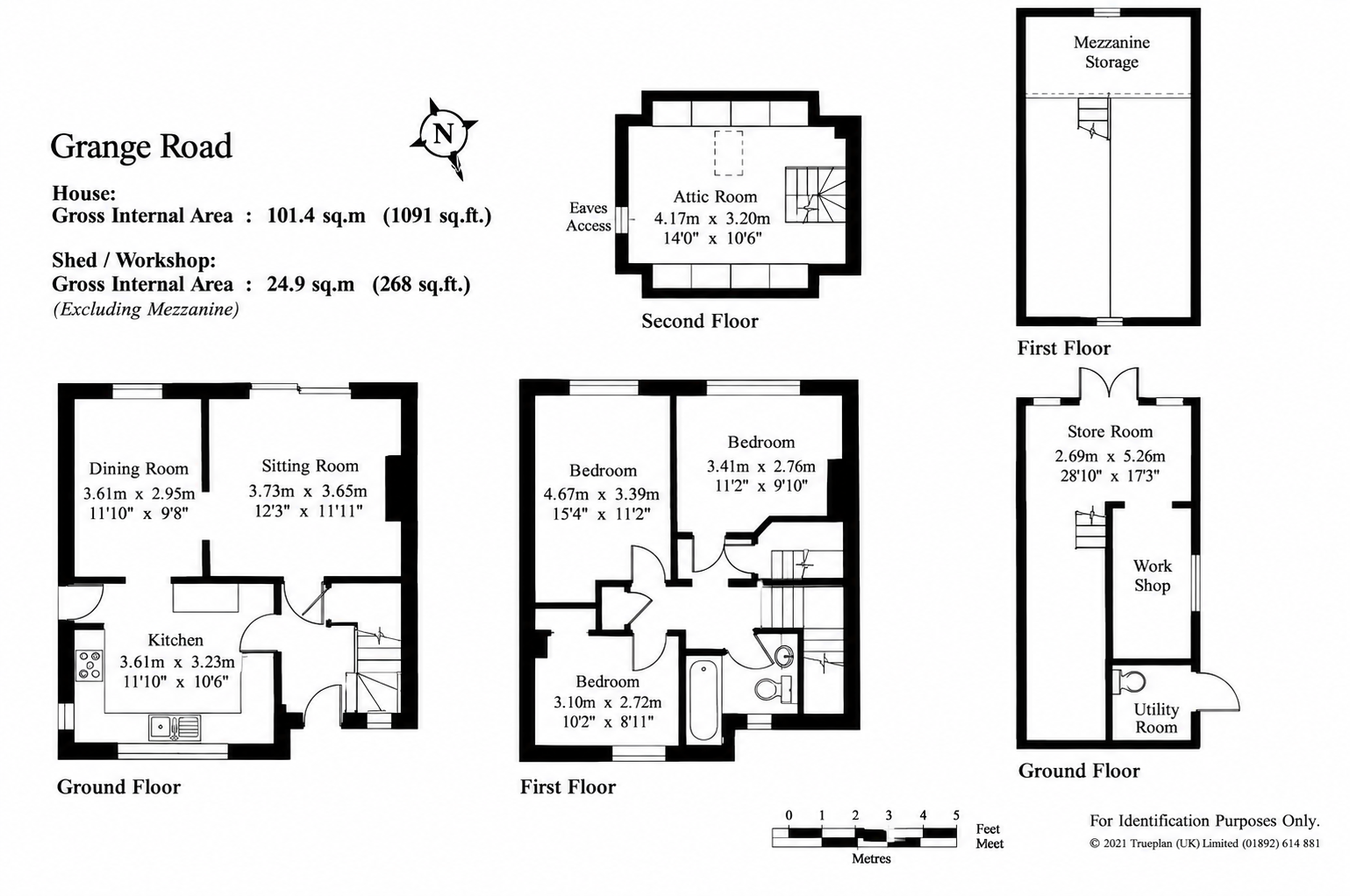 Grange Road, Kent floorplan