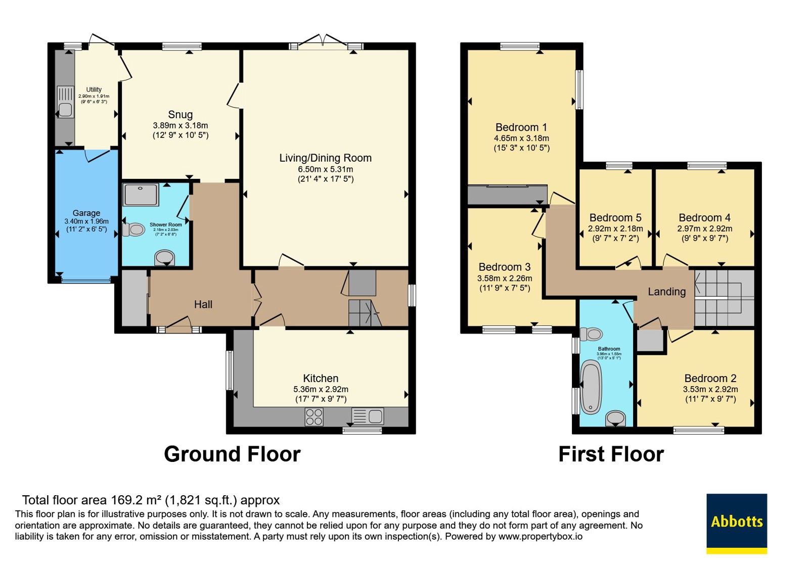 15, Goffe Close, Thetford floorplan