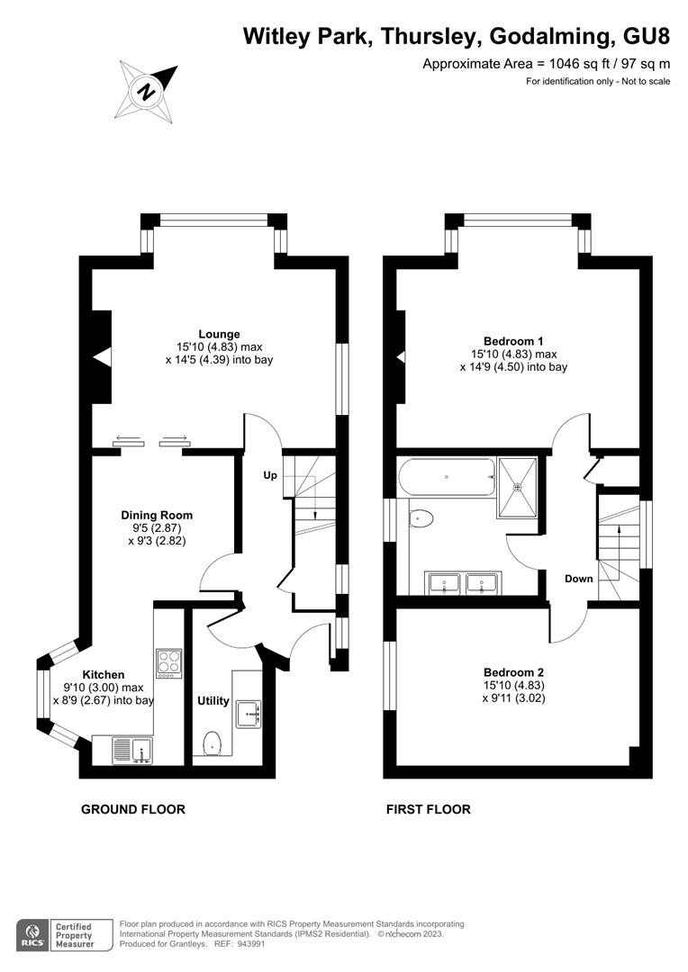 6, Lake Cottages, Thursley floorplan