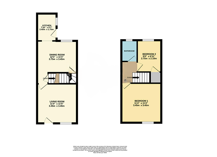 18, Windermere Road, Nottingham floorplan