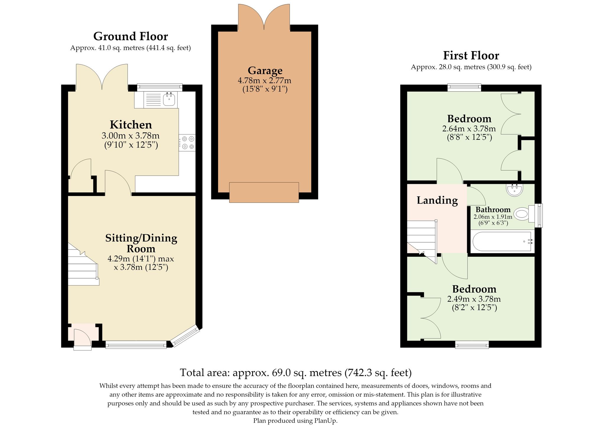 8 Wells Avenue, North Walsham floorplan