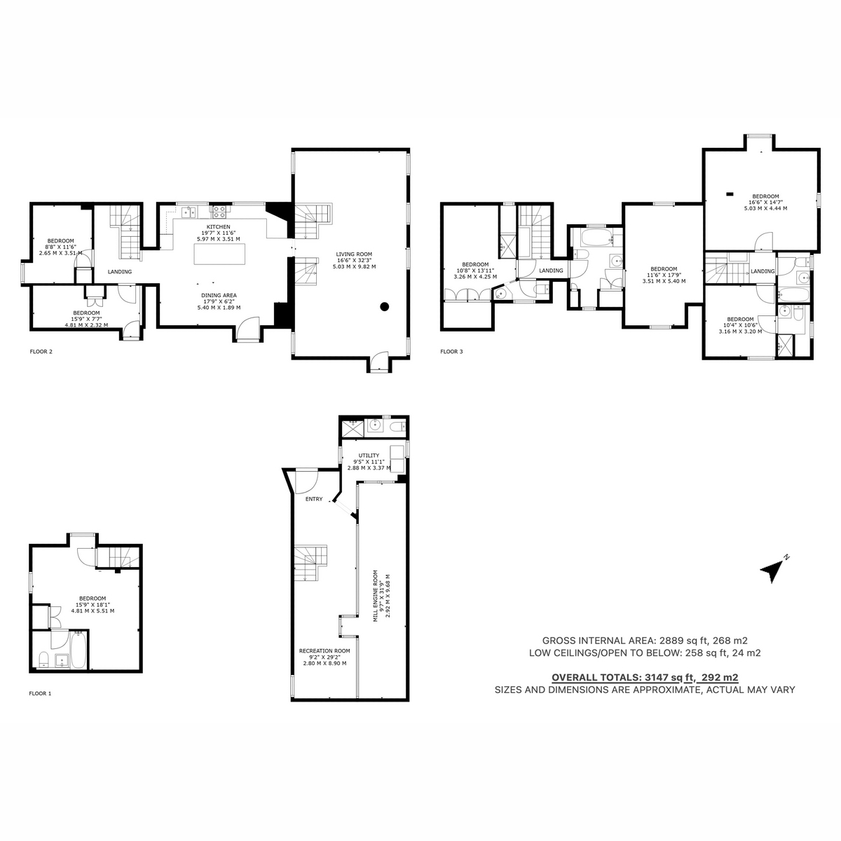 The Water Mill, Bradbourne, Ashbourne floorplan