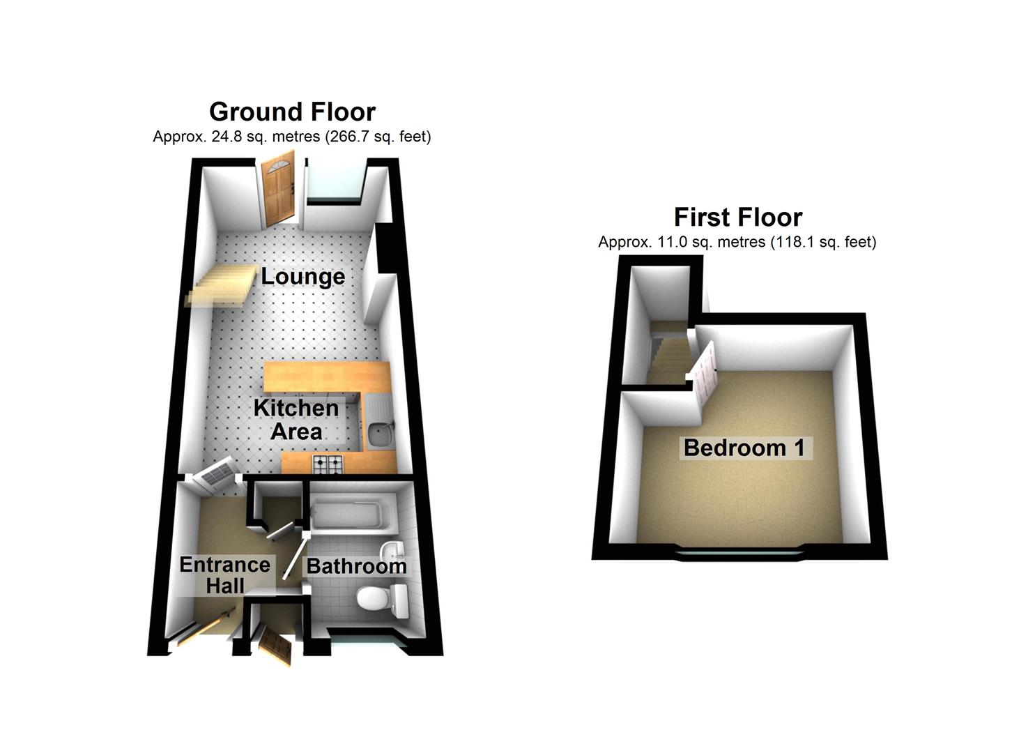 1 Bedrooms  for sale in The Inleys, Shepshed, Leicestershire LE12