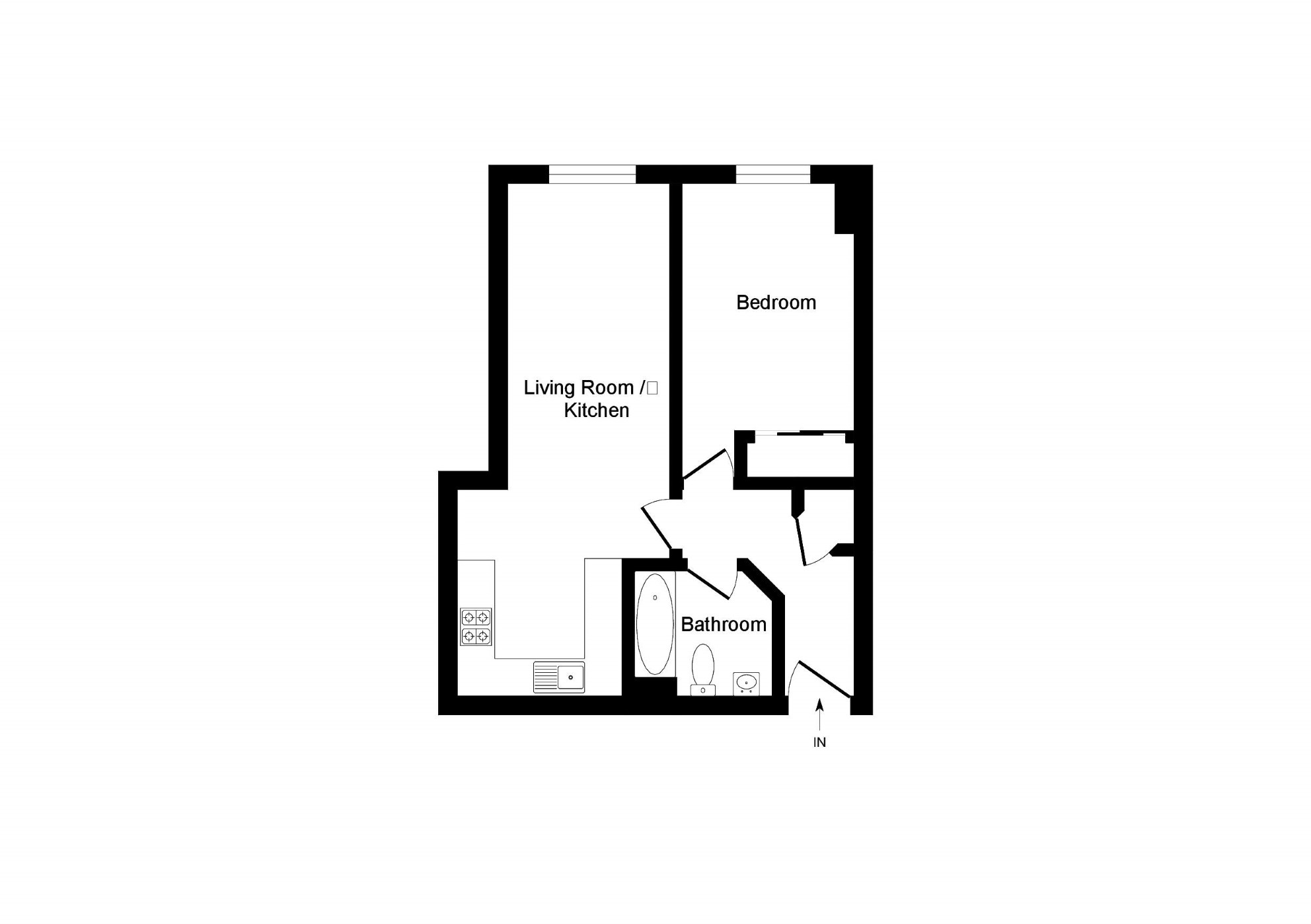 1 Bedrooms Flat for sale in Bell Street, Merchant City, Glasgow, Lanarkshire G1
