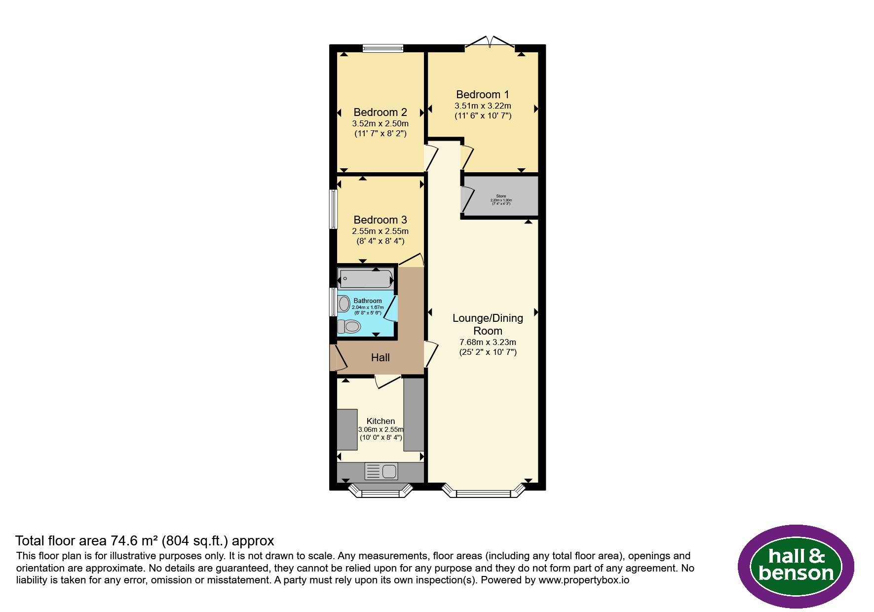 49, Bunyan Green Road, Nottingham floorplan