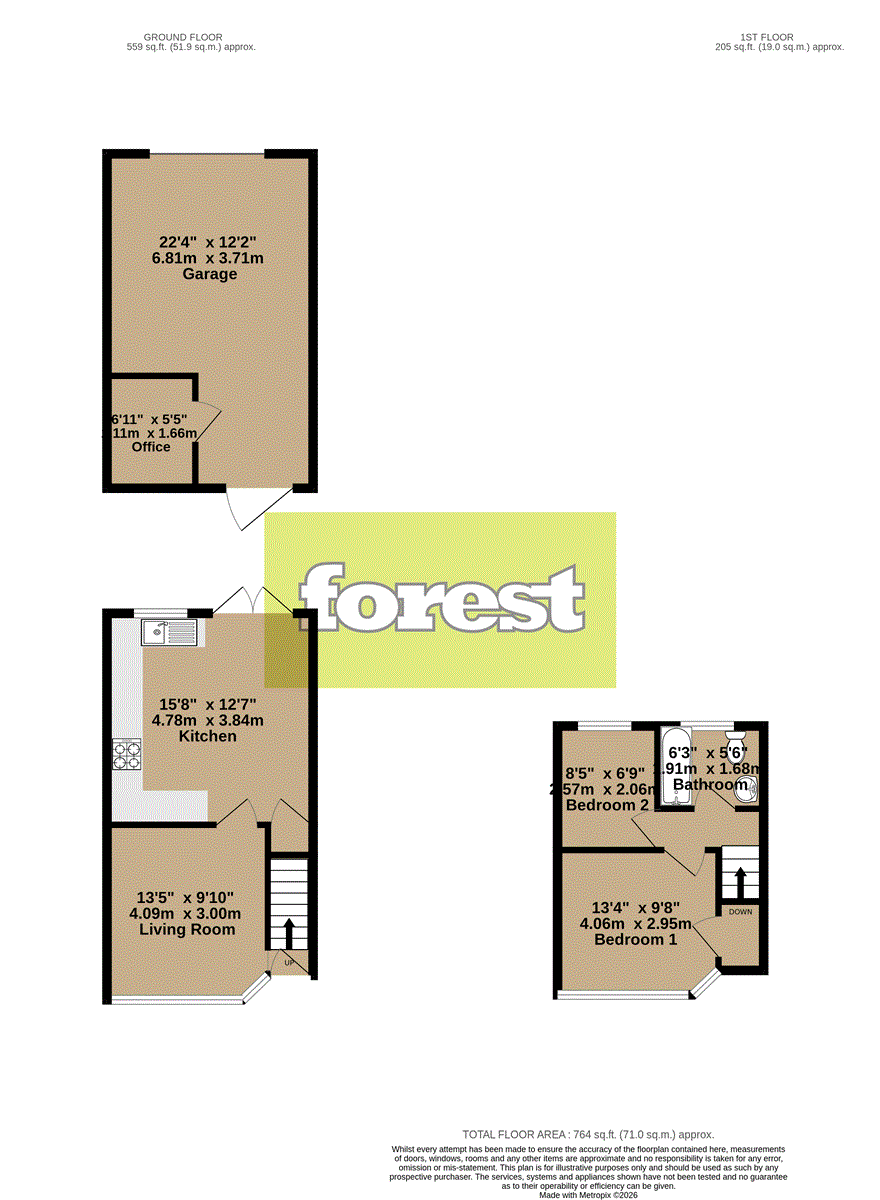94, Fernside Avenue, Feltham floorplan