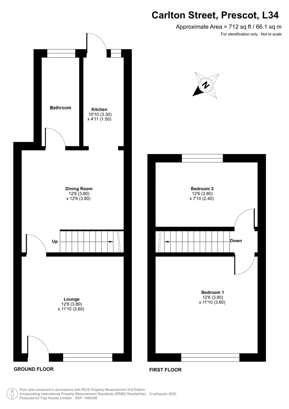 10, Carlton Street, Merseyside floorplan