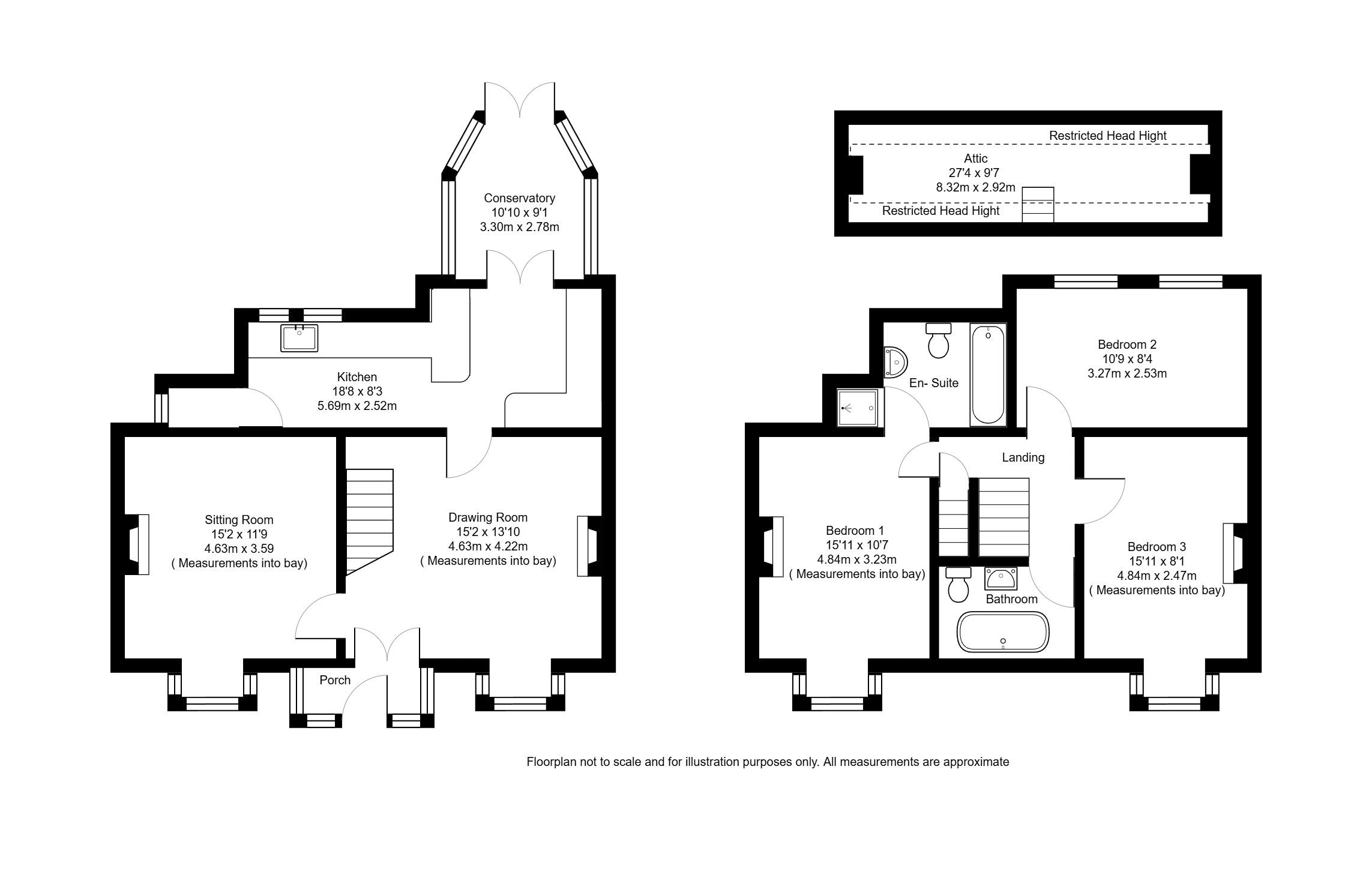 Rose House, 7 Mount Pleasant, Tonbridge floorplan