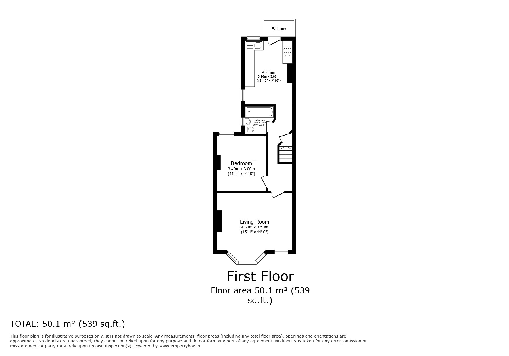 48b, Nutbrook Street, London floorplan