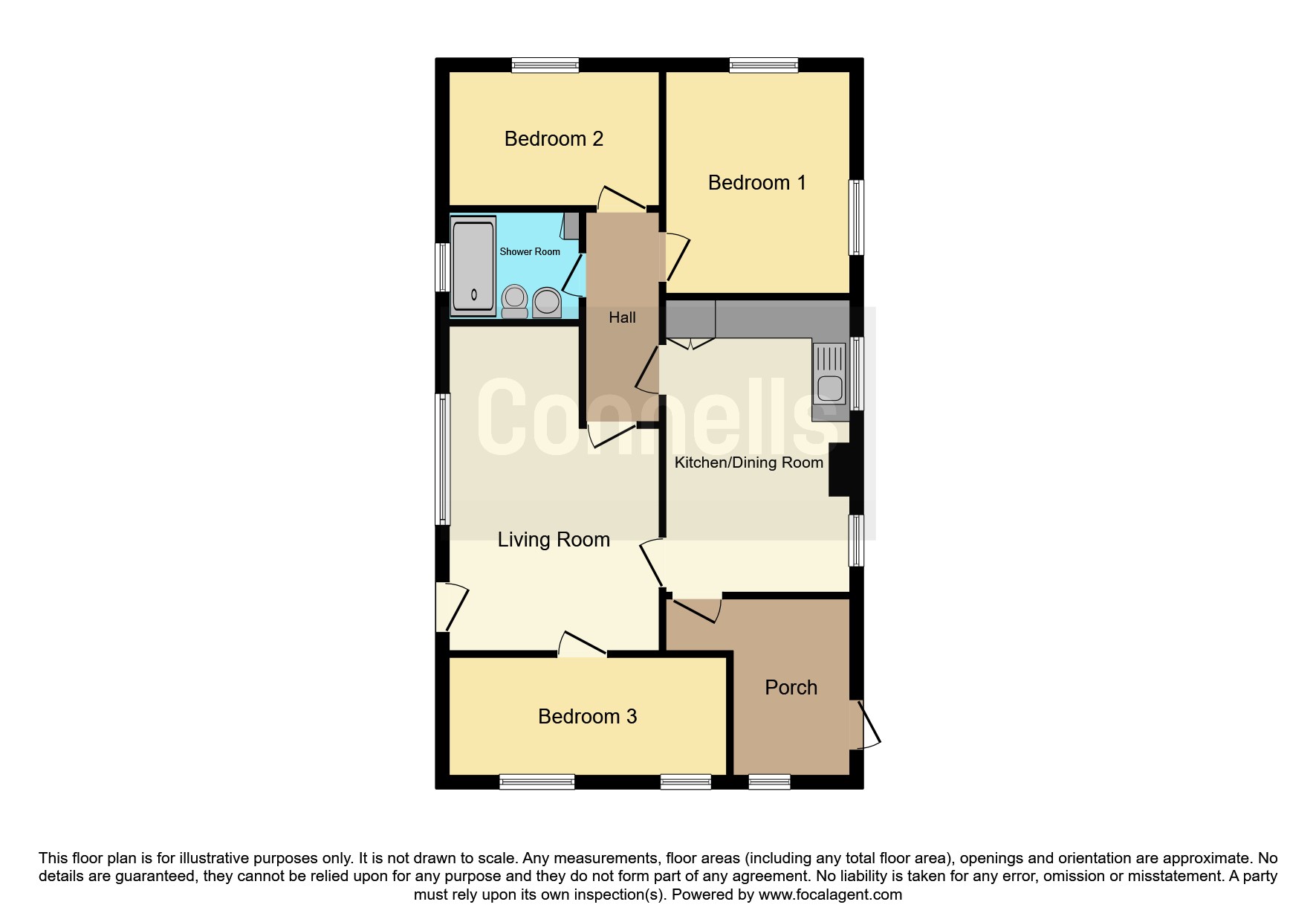 12, Oaklands Park, Dorchester floorplan