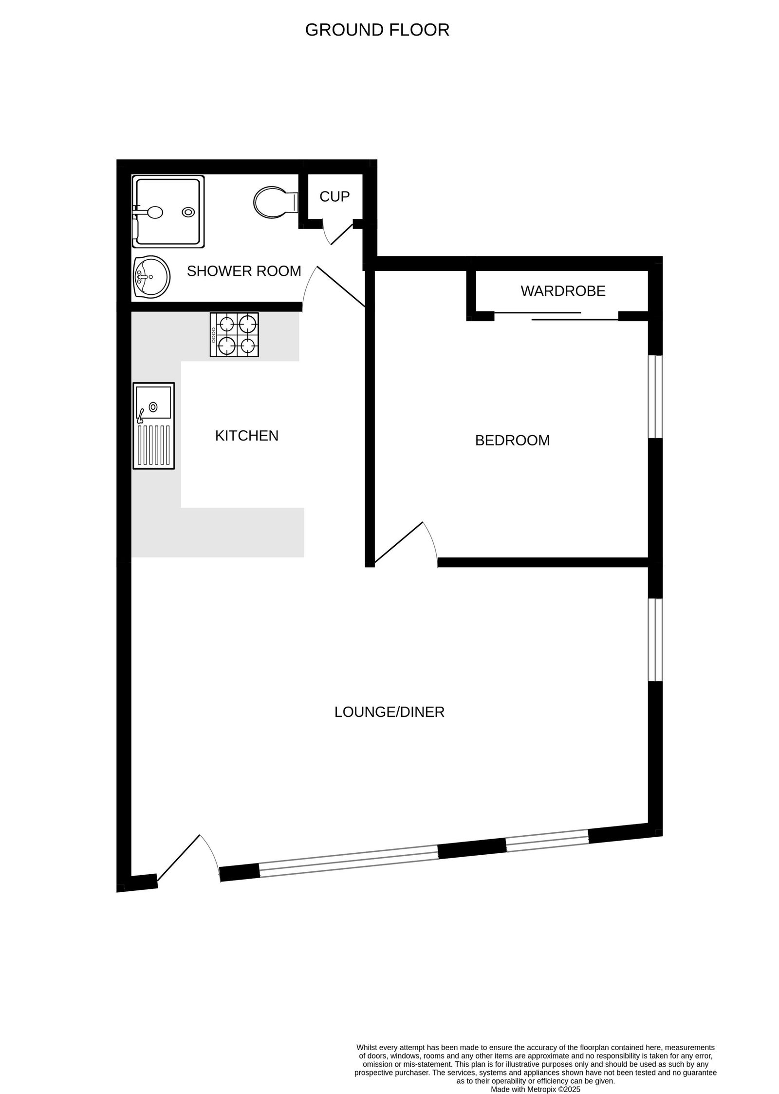 37b, Bread Street, Penzance floorplan