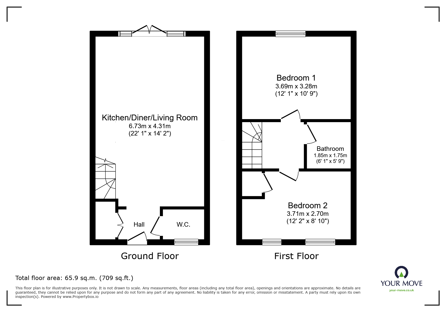 19, Combine Close, Leicestershire floorplan