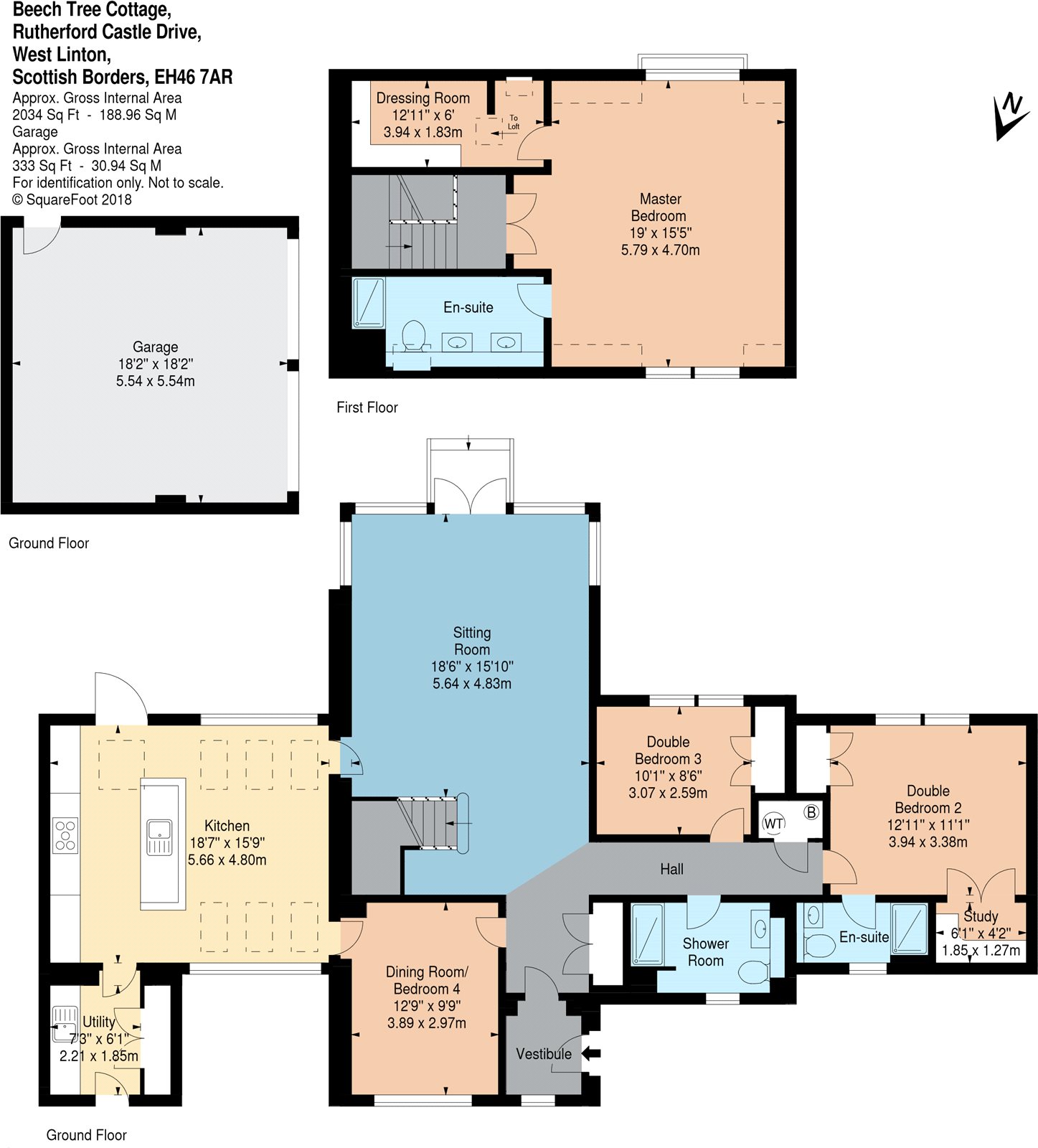 4 Bedrooms Detached house for sale in Rutherford Castle Drive, West Linton, Peeblesshire EH46