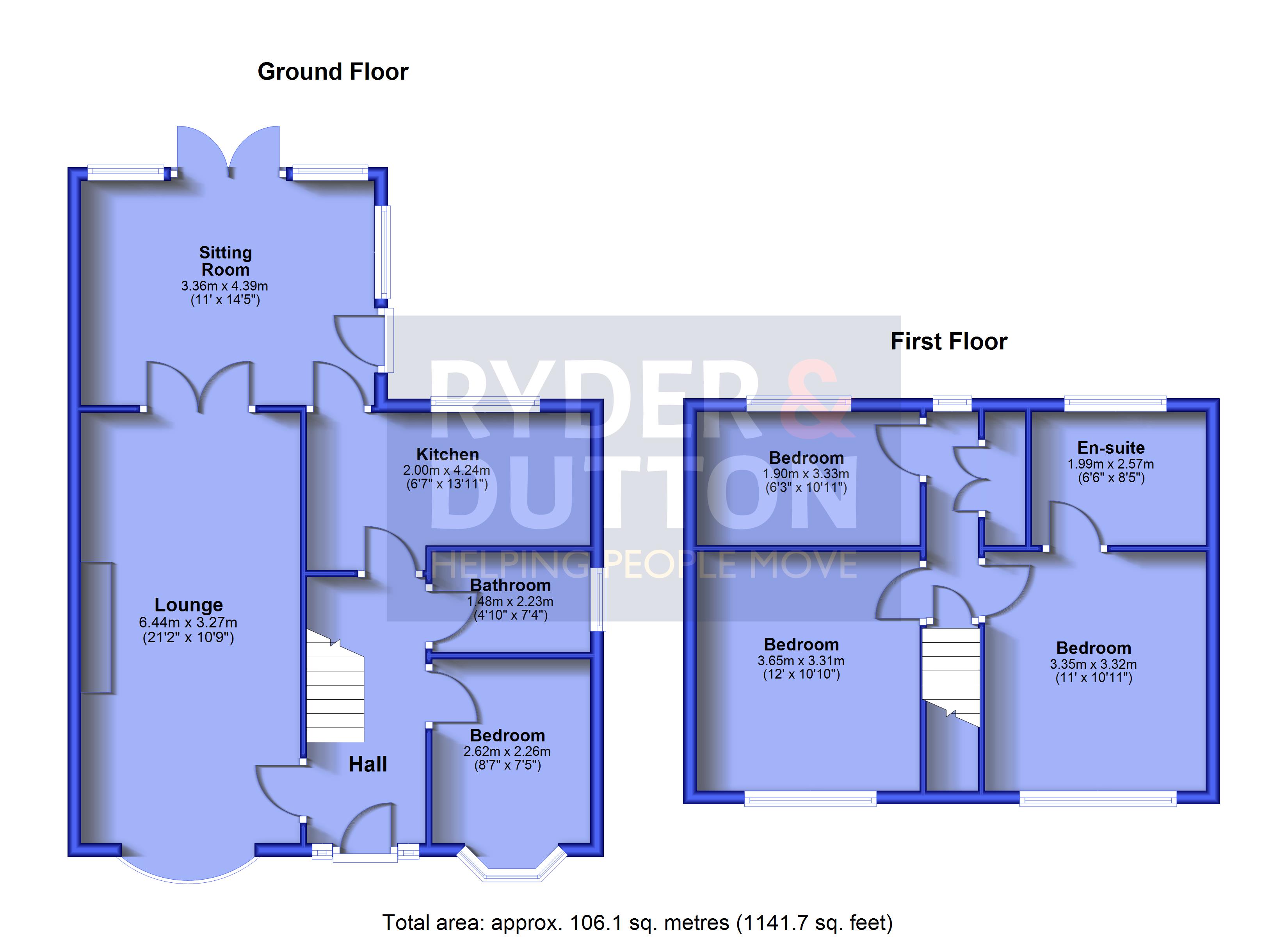 38, Cotswold Drive, Oldham floorplan