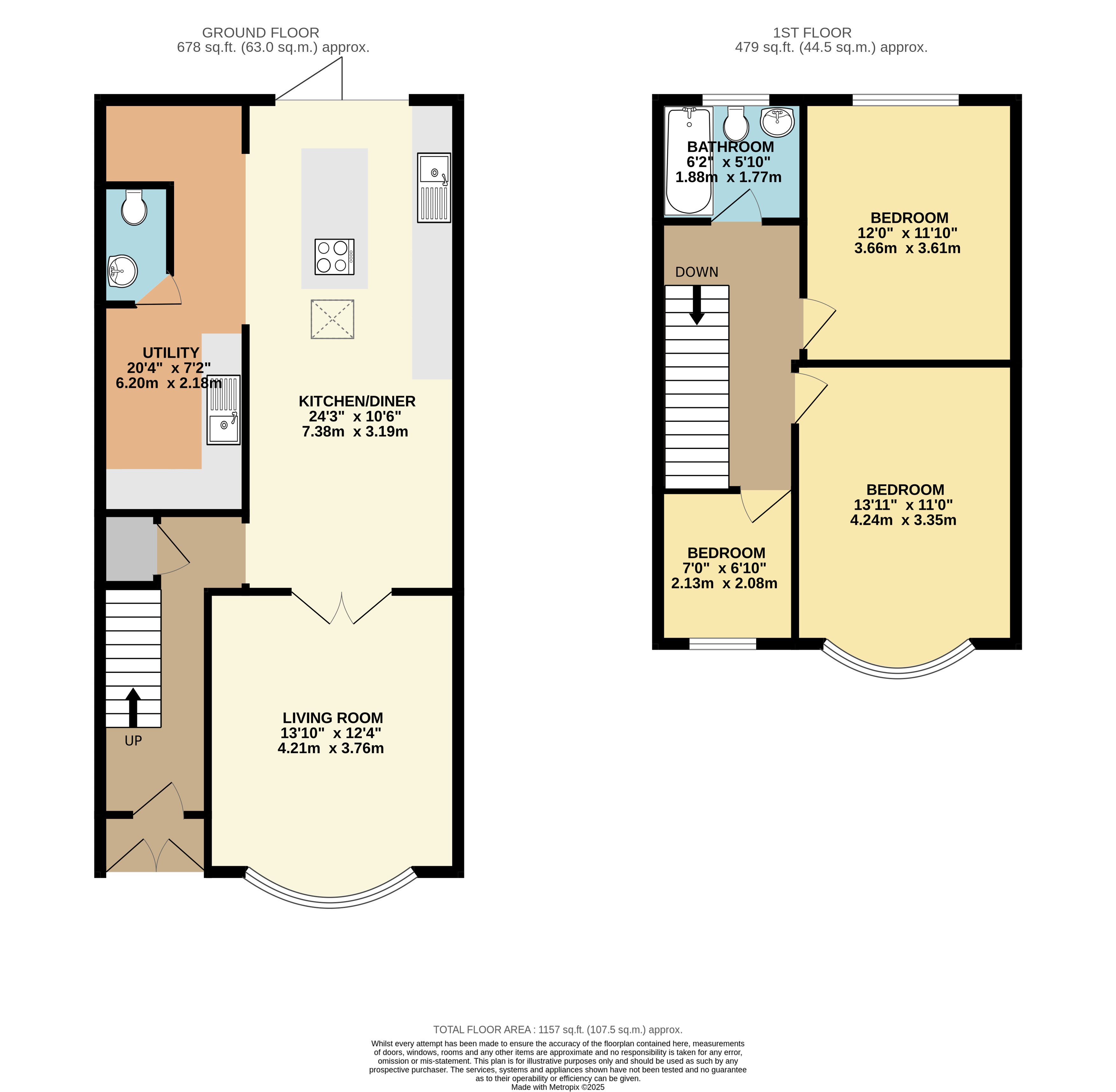 47, Gloucester Road, Milton Keynes floorplan