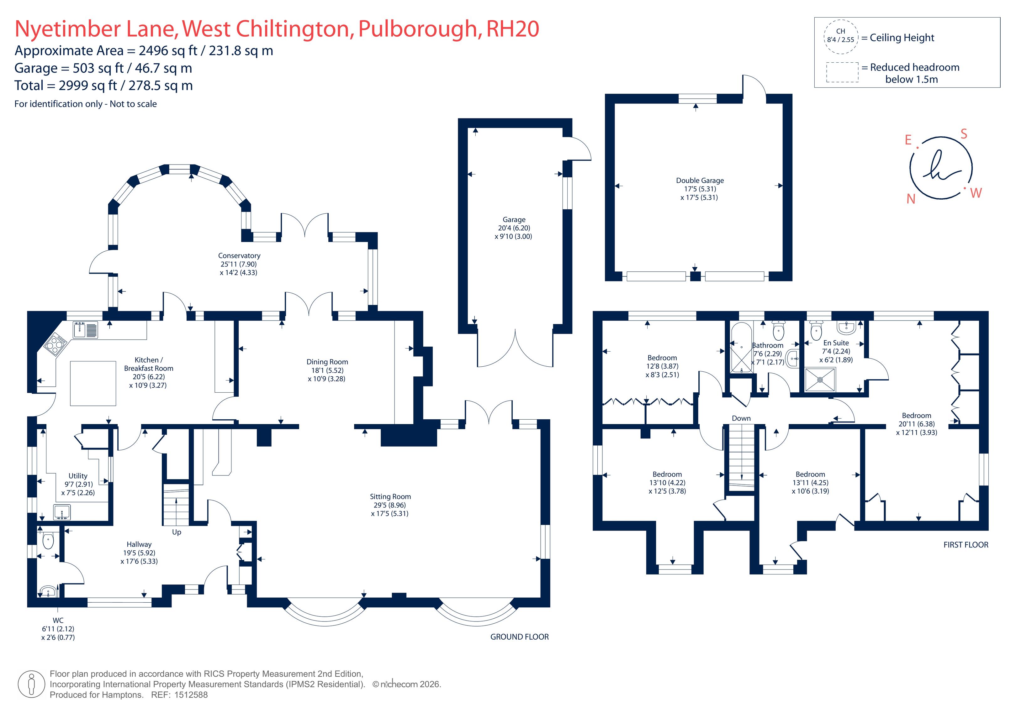Spindrift Cottage, Nyetimber Lane, Pulborough floorplan