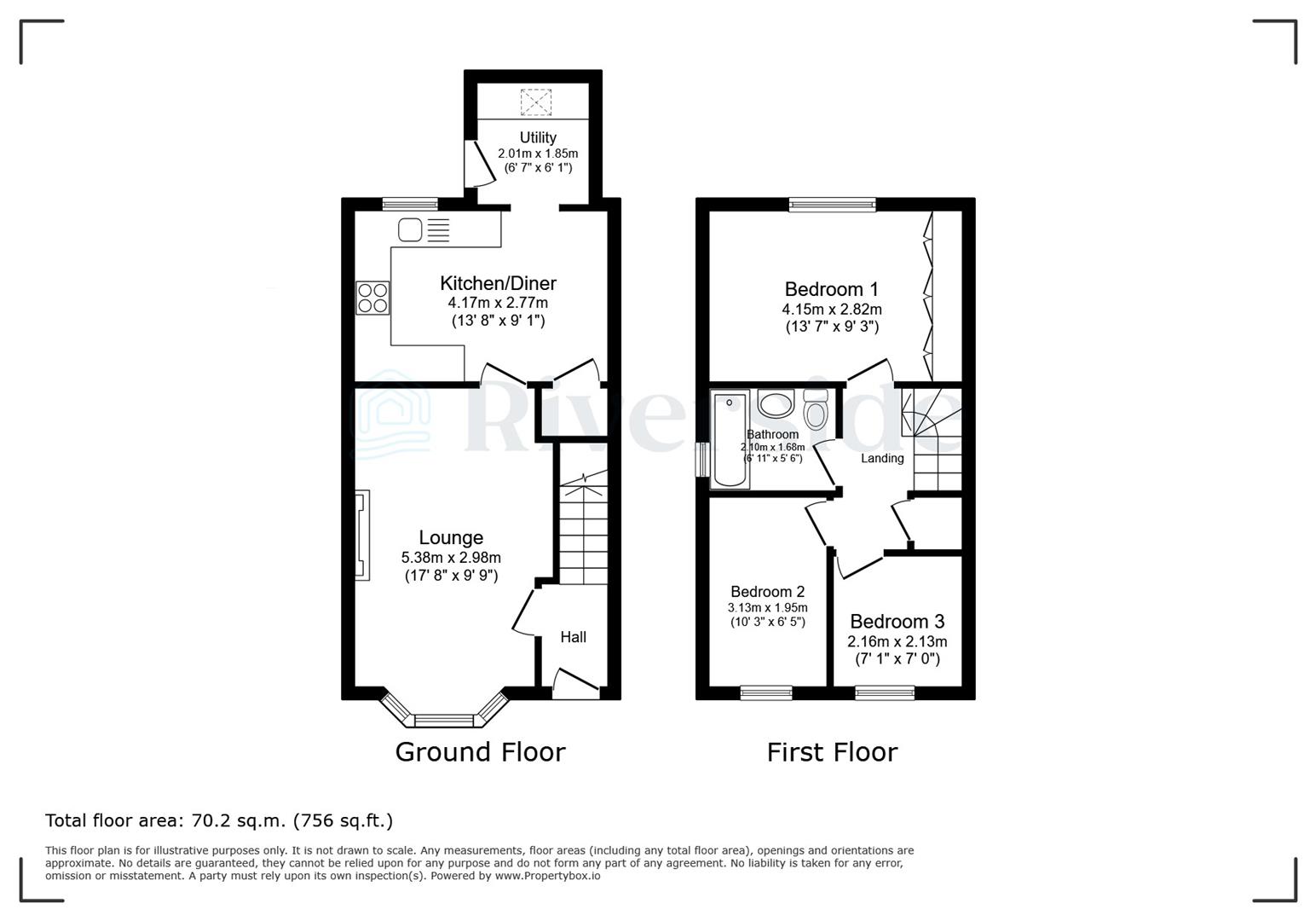 27, St. Marys Close, Brough floorplan