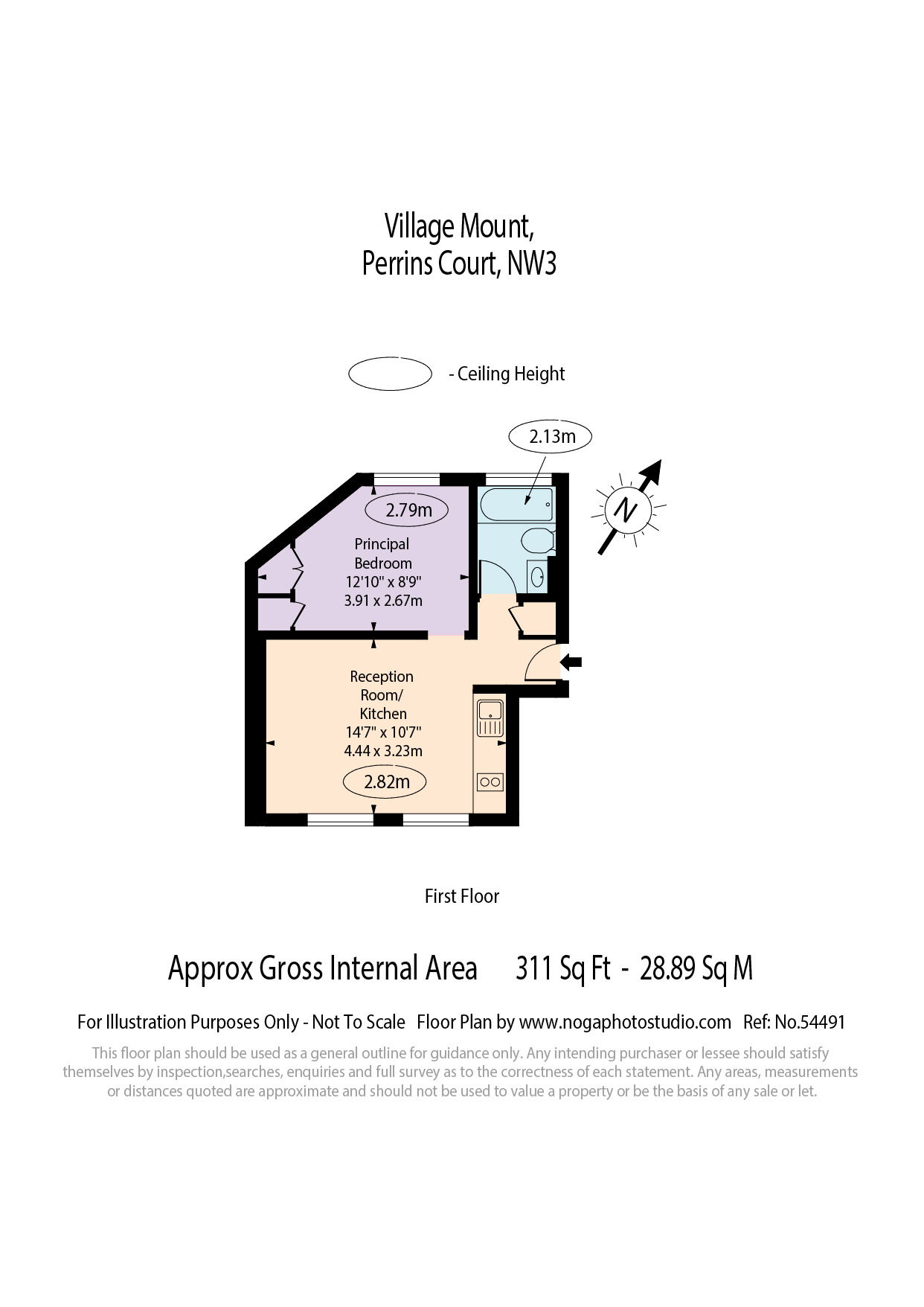 4 Village Mount, Perrins Court, No Town Specified floorplan