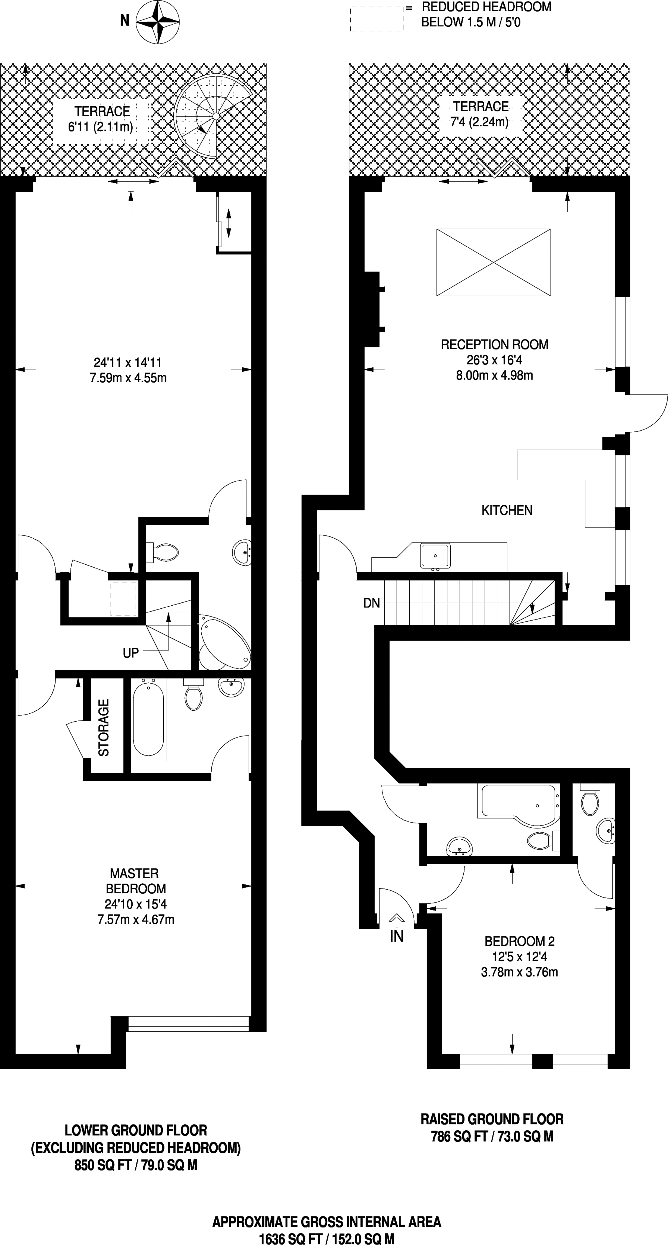 3 Bedrooms Flat to rent in Frognal, Hampstead NW3