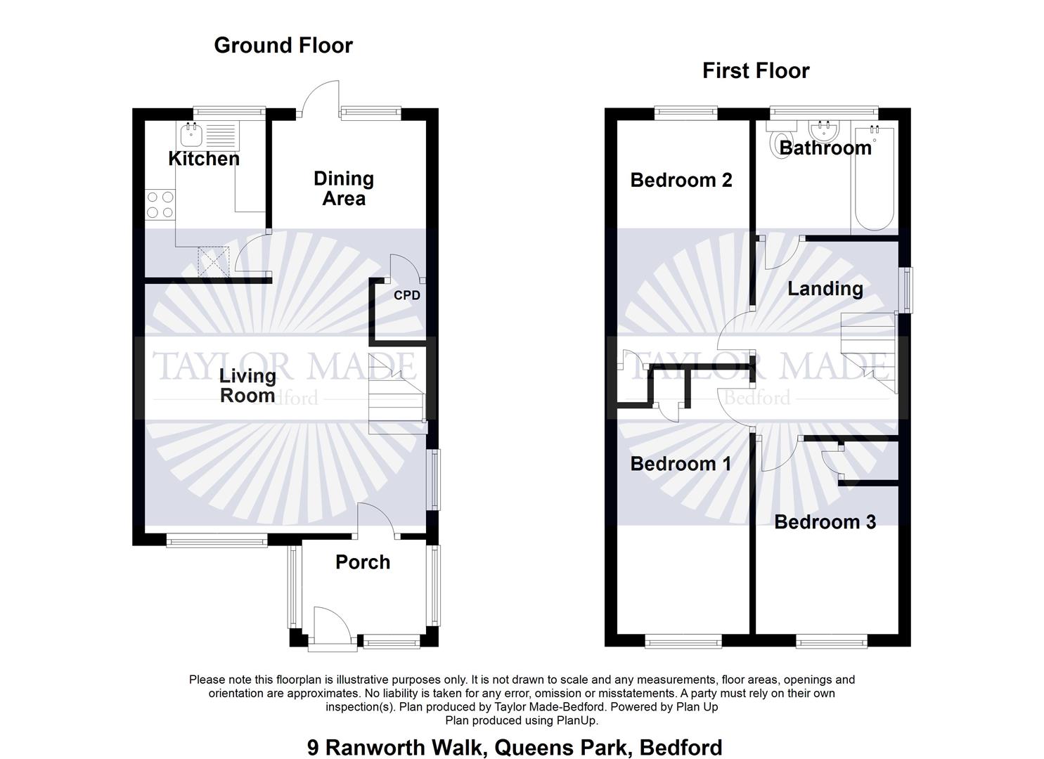 Ranworth Walk, Queens Park, Bedford MK40, 3 bedroom end terrace house