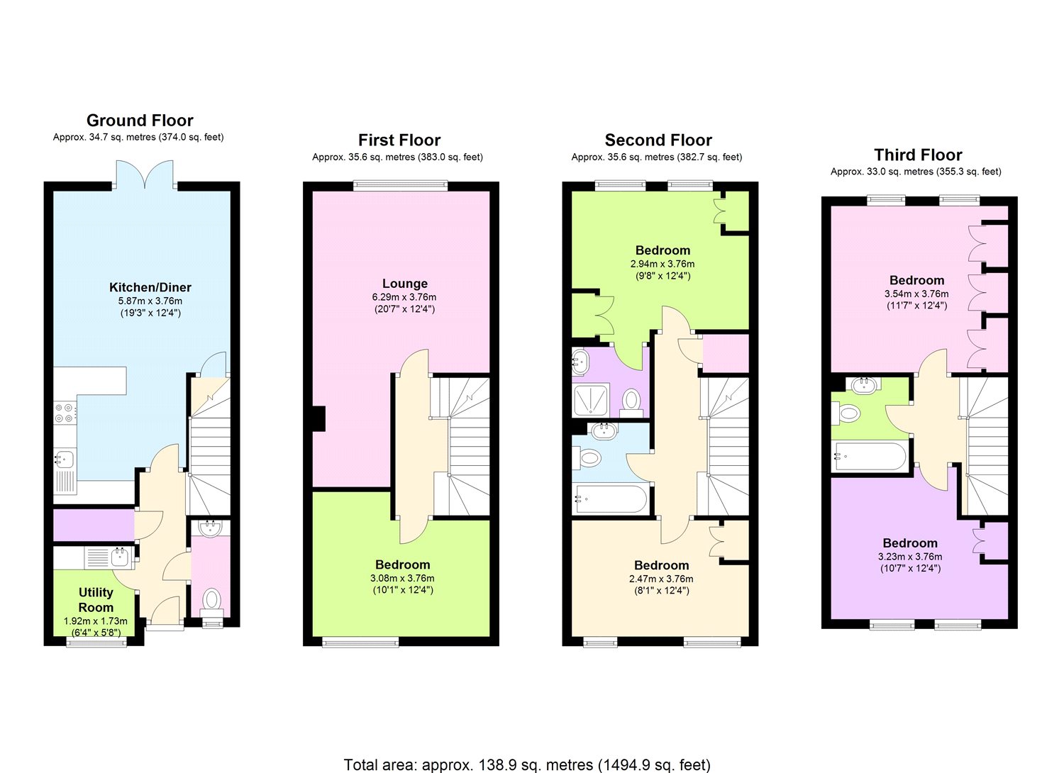 11, Franklin Place, Greenwich floorplan